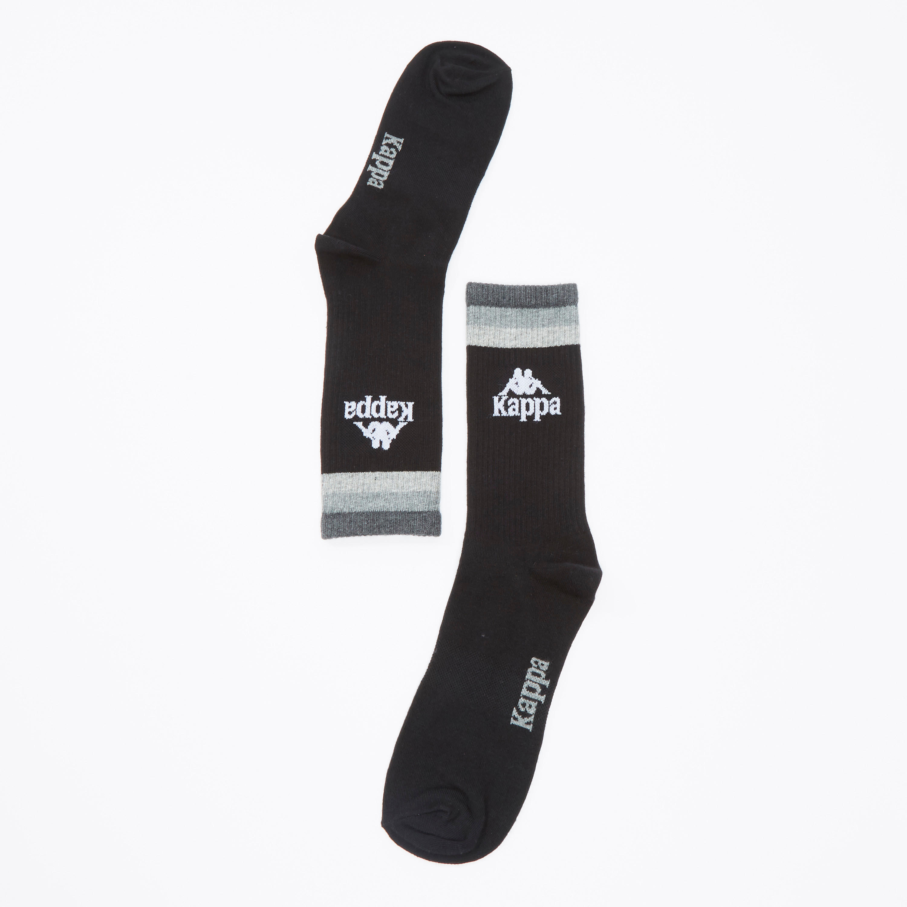 جوارب بارزة الملمس بطول ربلة الساق من كابا-men-socks-image-3