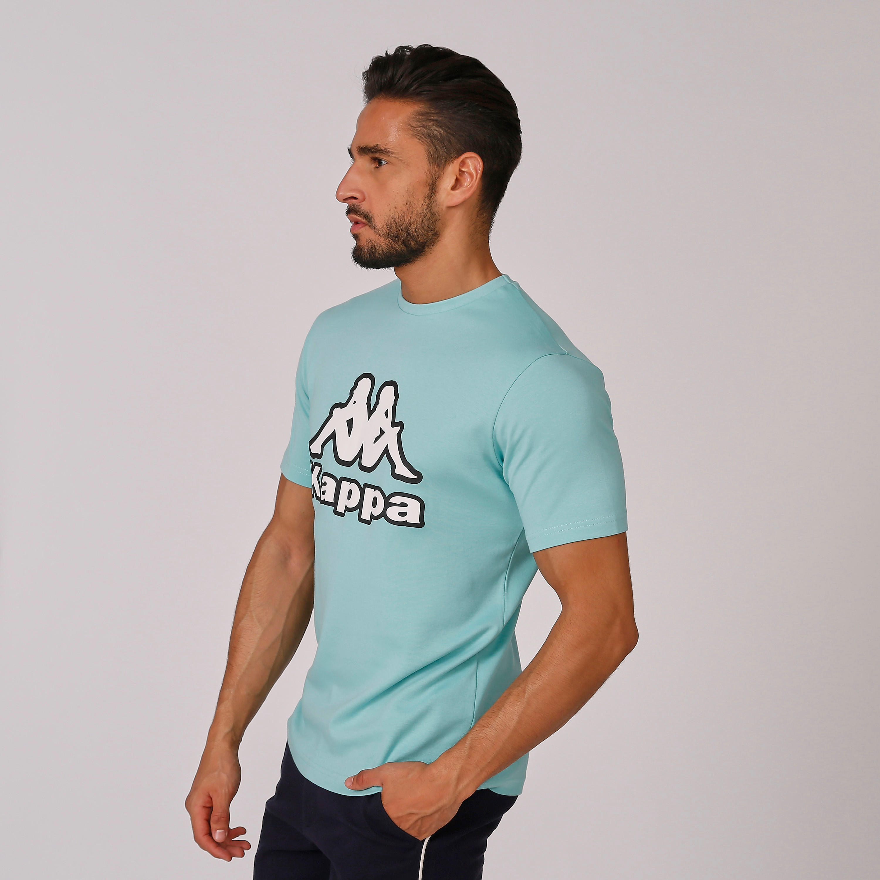 تيشيرت بياقة مستديرة وأكمام قصيرة وطبعات من كابا-men-clothing-tshirtsandpolos-tshirts-image-3