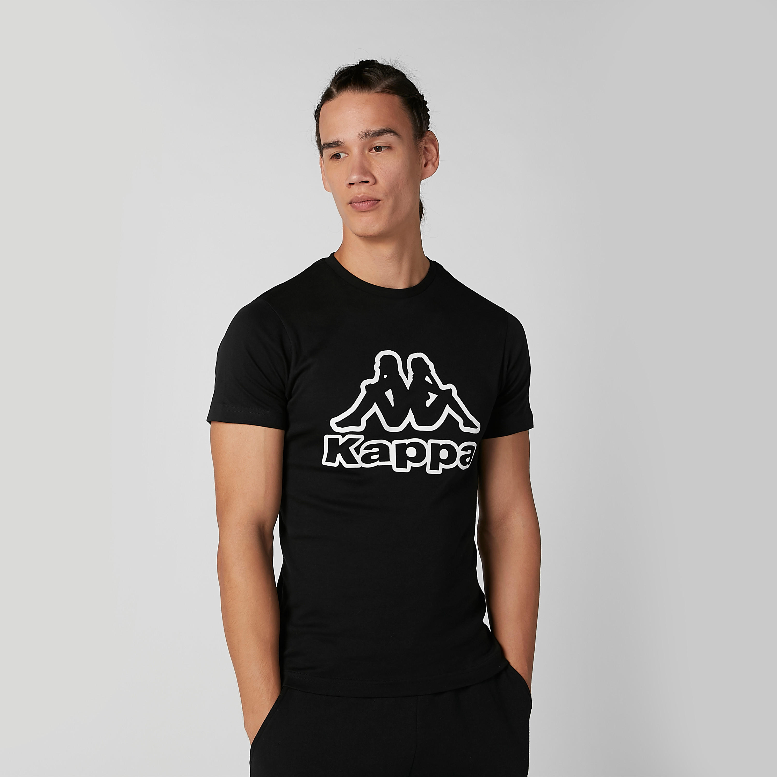 تيشيرت بياقة ضيّقة وأكمام قصيرة وطبعات من كابا-men-clothing-sportswearandactivewear-tshirtsandpolos-image-2