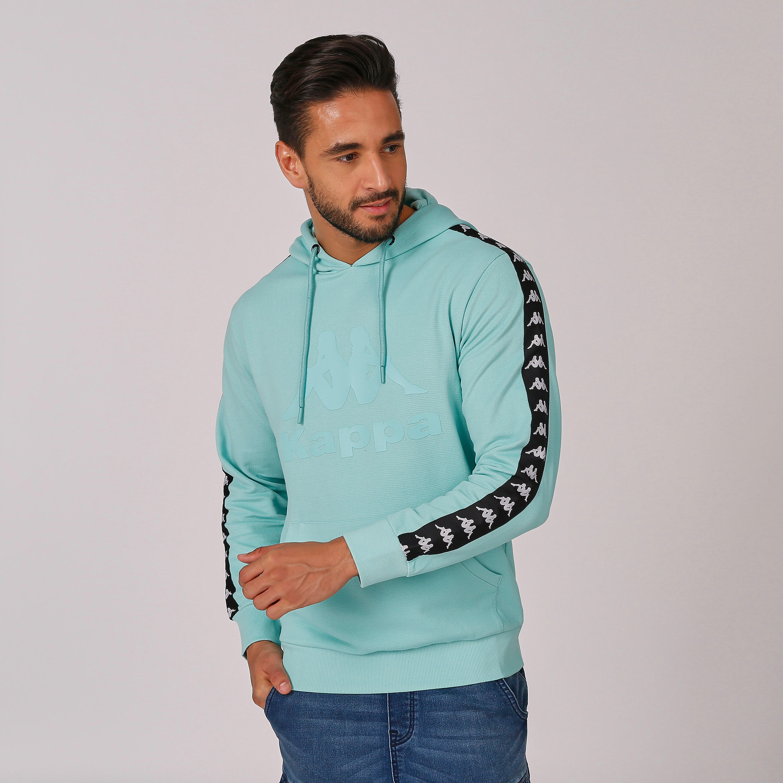 سويت شيرت بقبعة وجيوب كانجارو وطبعات من كابا-men-clothing-jacketsandblazers-jackets-image-1