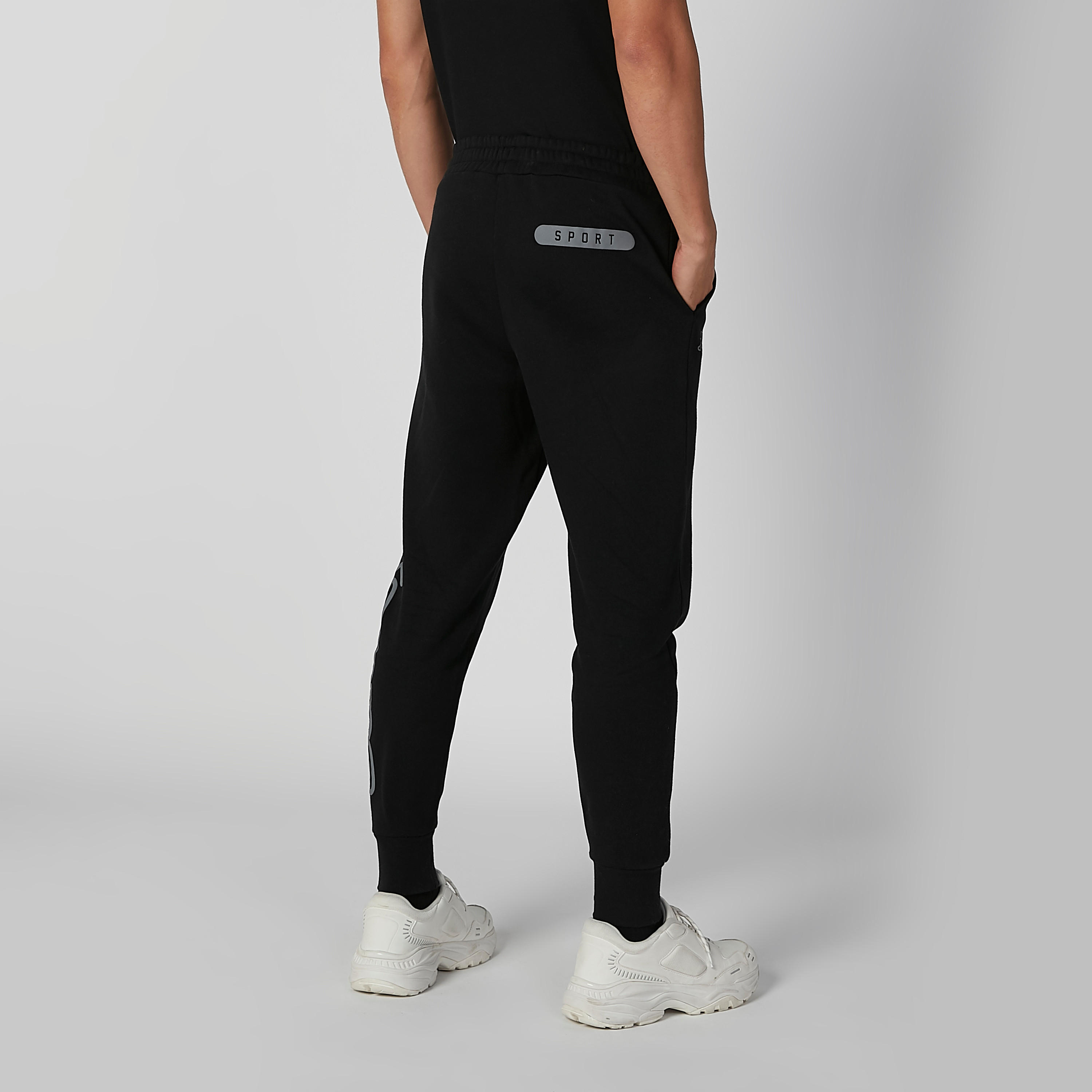 Kappa Full Length Printed Jog Pants with Pocket Detail and Drawstring-men-clothing-sportswearandactivewear-bottoms-image-4