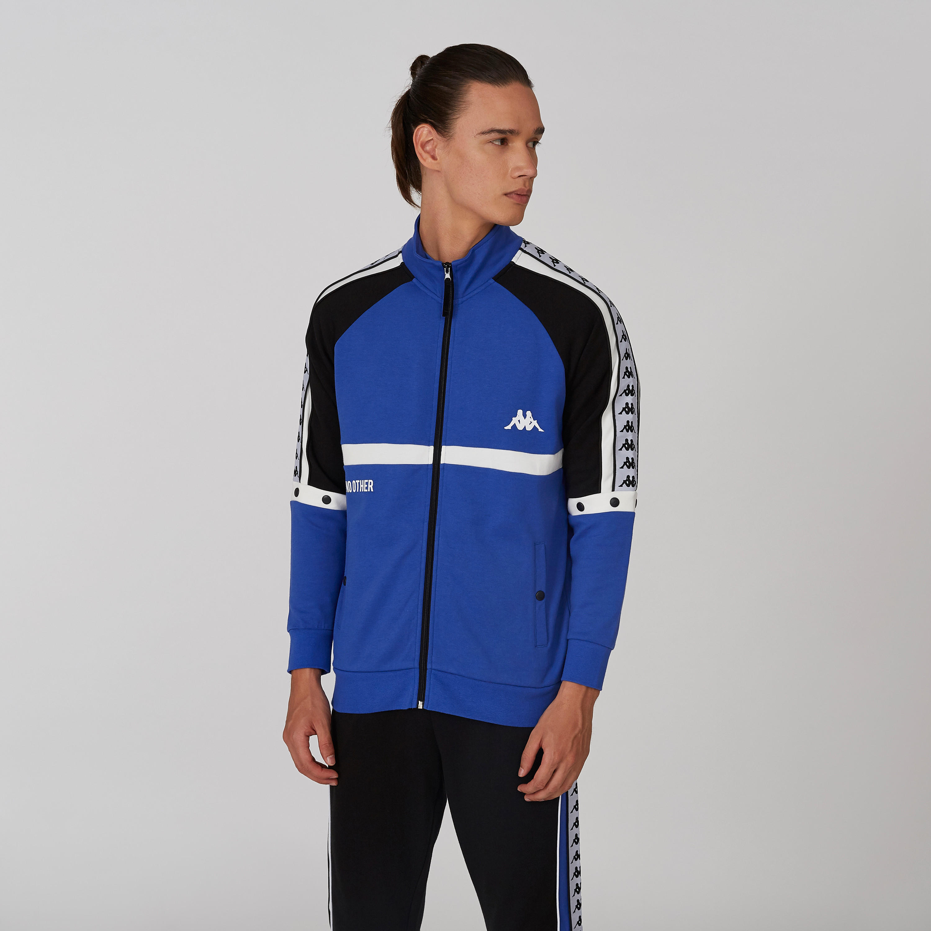 Kappa Printed Jacket with Long Sleeves and Zip Closure-men-clothing-jacketsandblazers-jackets-image-3