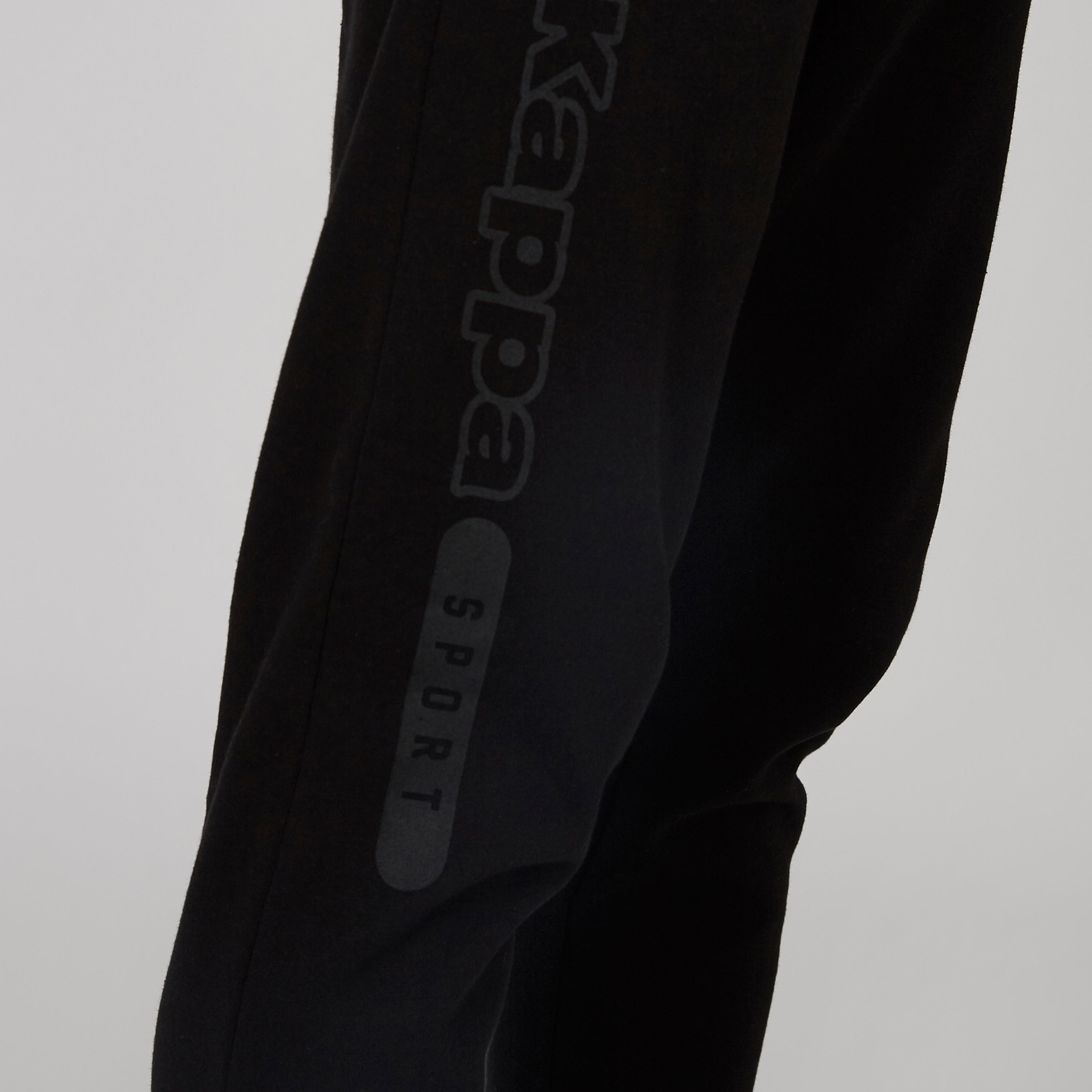 بنطلون رياضي سادة بخصر مطاطي من كابا-men-clothing-sportswearandactivewear-bottoms-image-5