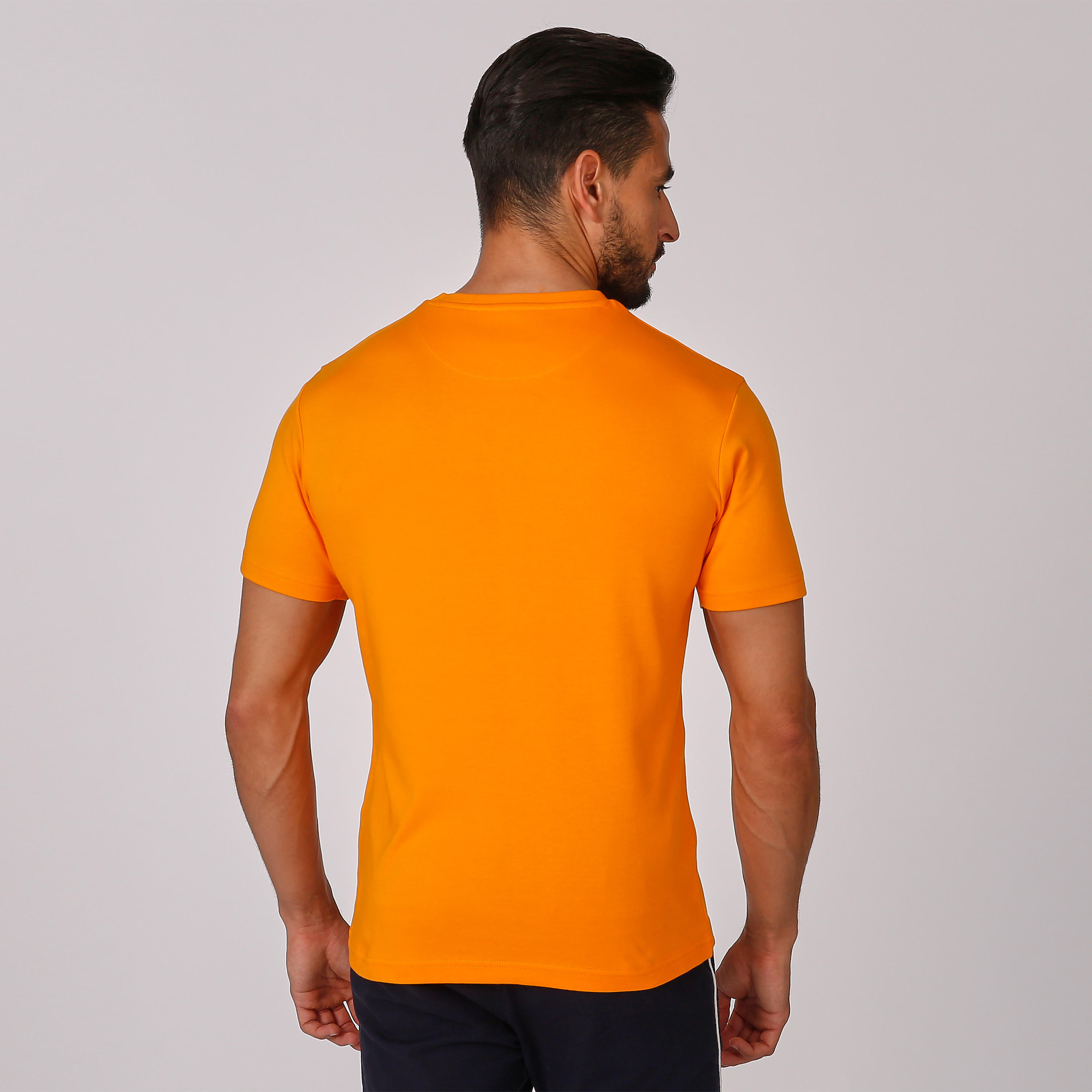 Kappa Printed Round Neck T-shirt with Short Sleeves-men-clothing-sportswearandactivewear-tshirtsandpolos-image-2