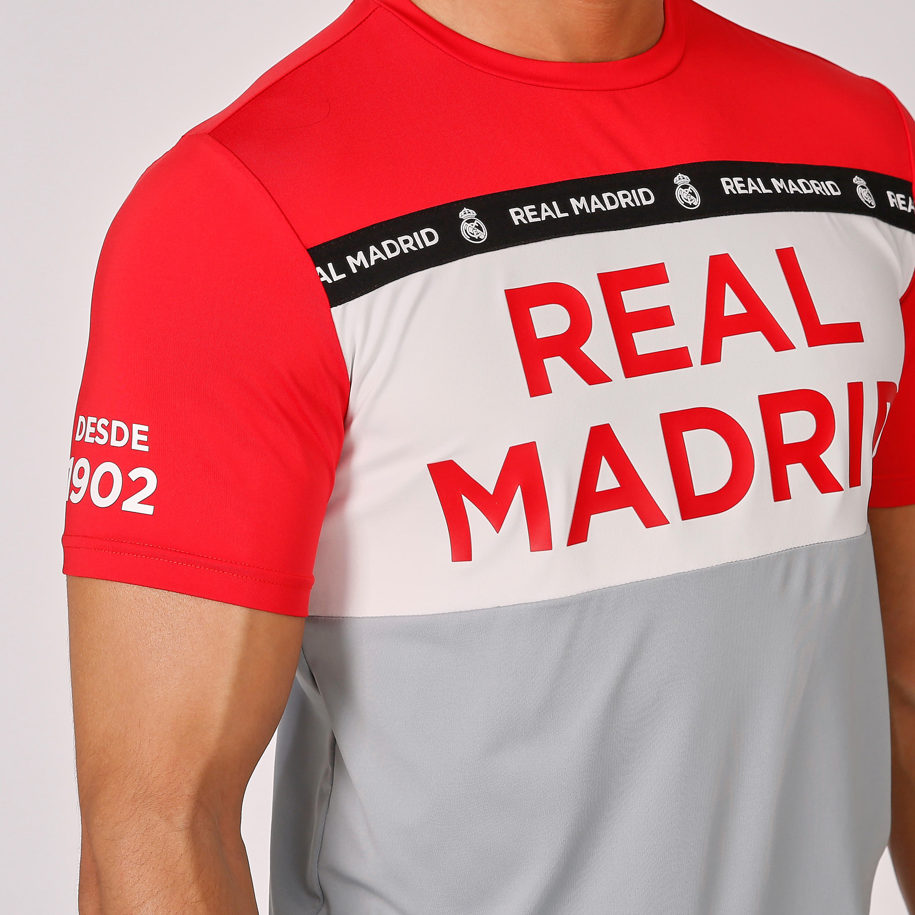 تيشيرت مستدام بأكمام قصيرة وطبعات ريال مدريد -men-clothing-sportswearandactivewear-tshirtsandpolos-image-3