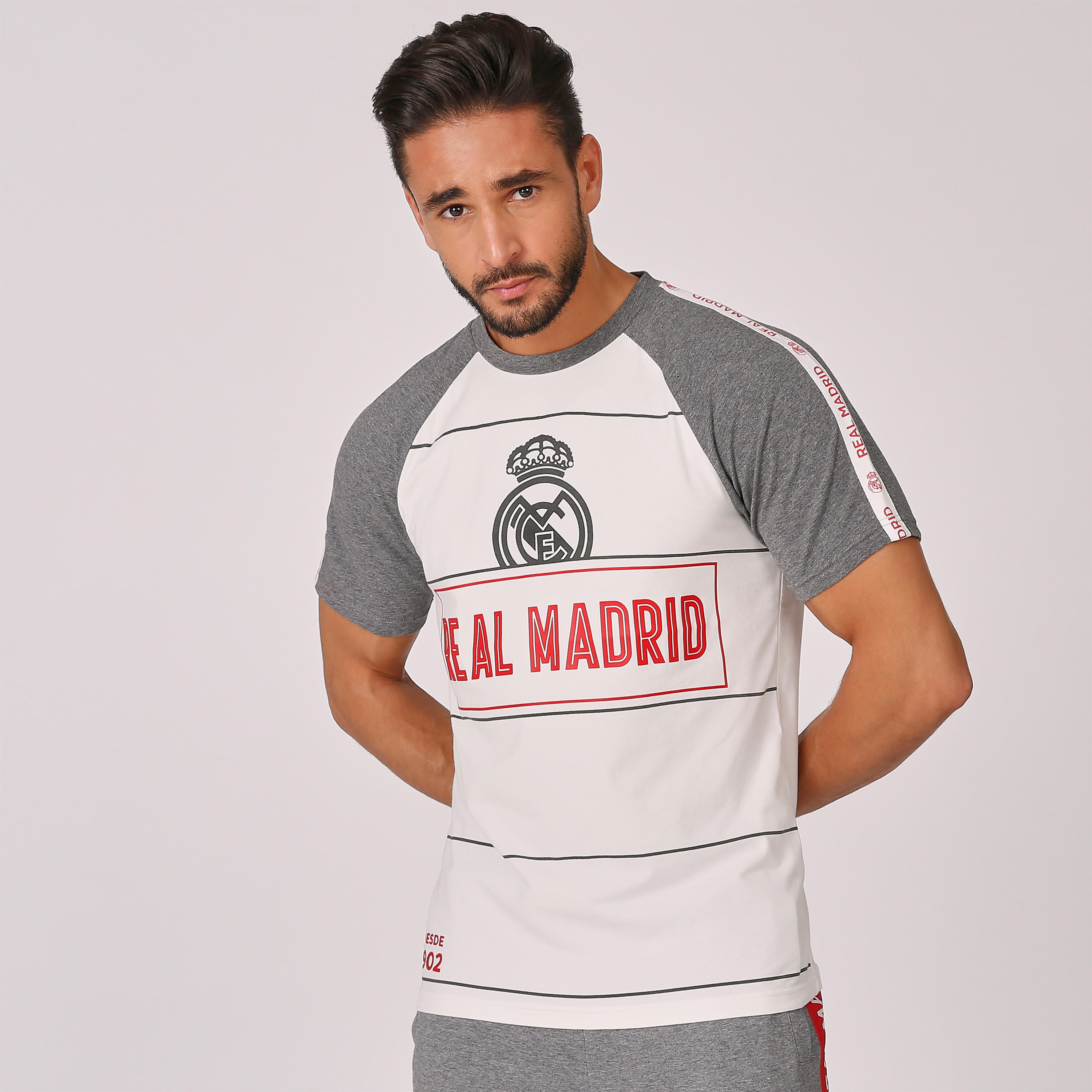 تيشيرت مستدام بأكمام مغايرة وطبعات ريال مدريد-men-clothing-sportswearandactivewear-tshirtsandpolos-image-4