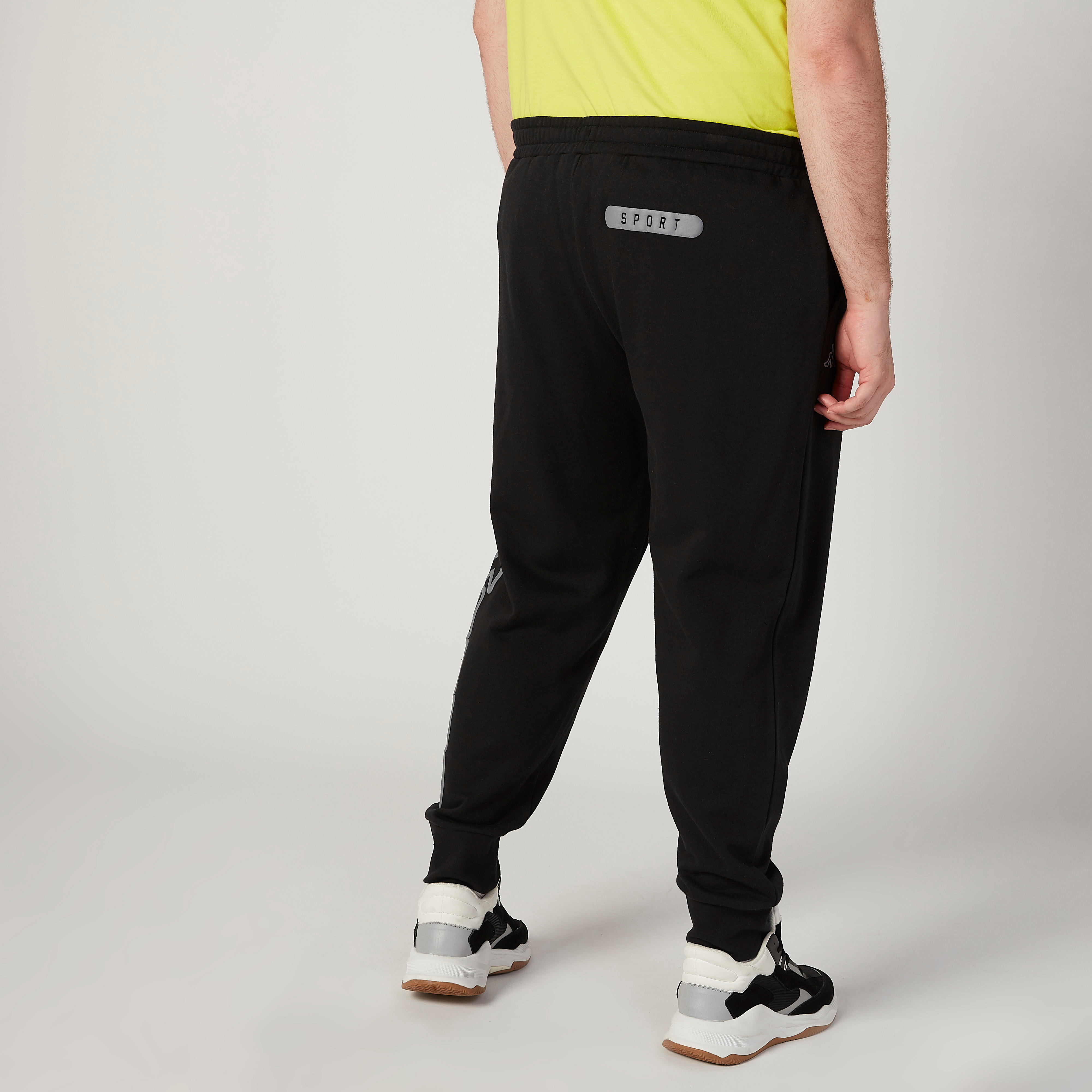 Kappa Full Length Printed Jog Pants with Elasticised Waistband-men-clothing-bottoms-joggers-image-4