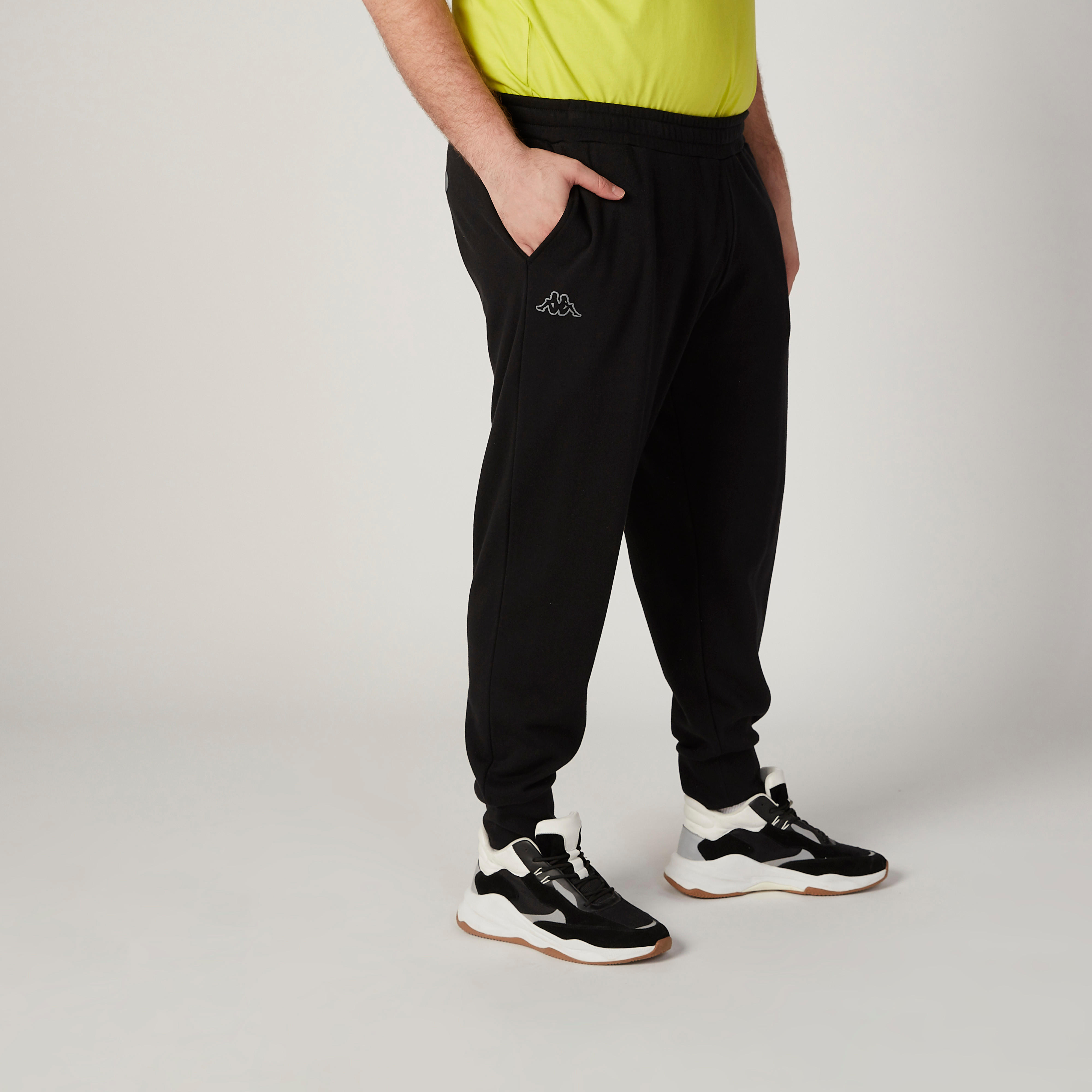 Kappa Full Length Printed Jog Pants with Elasticised Waistband-men-clothing-bottoms-joggers-image-5
