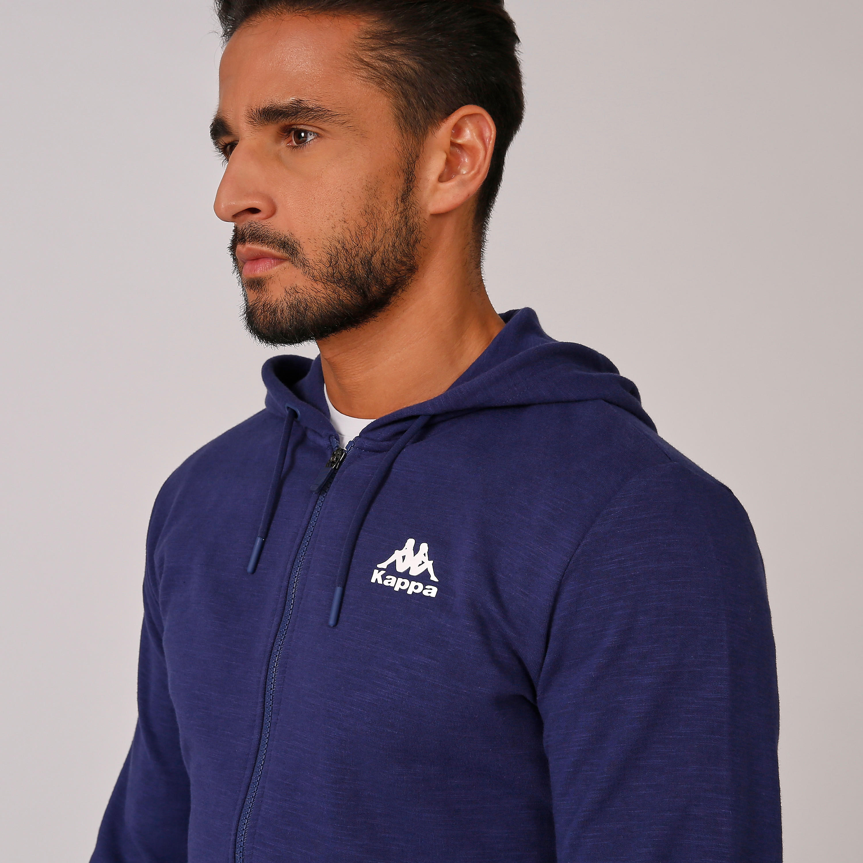 Kappa Plain Jacket with Kangaroo Pockets and Hood-men-clothing-jacketsandblazers-jackets-image-4