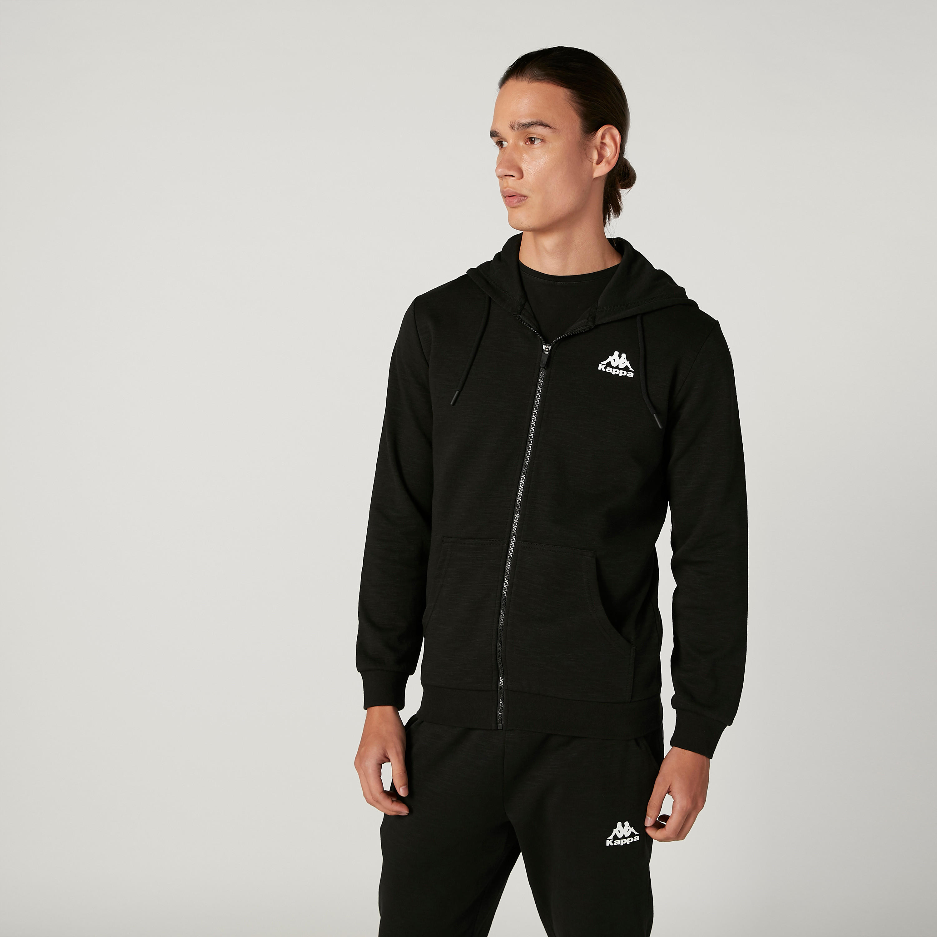 جاكيت سادة بقبّعة وأكمام طويلة من كابا-men-clothing-jacketsandblazers-jackets-image-5