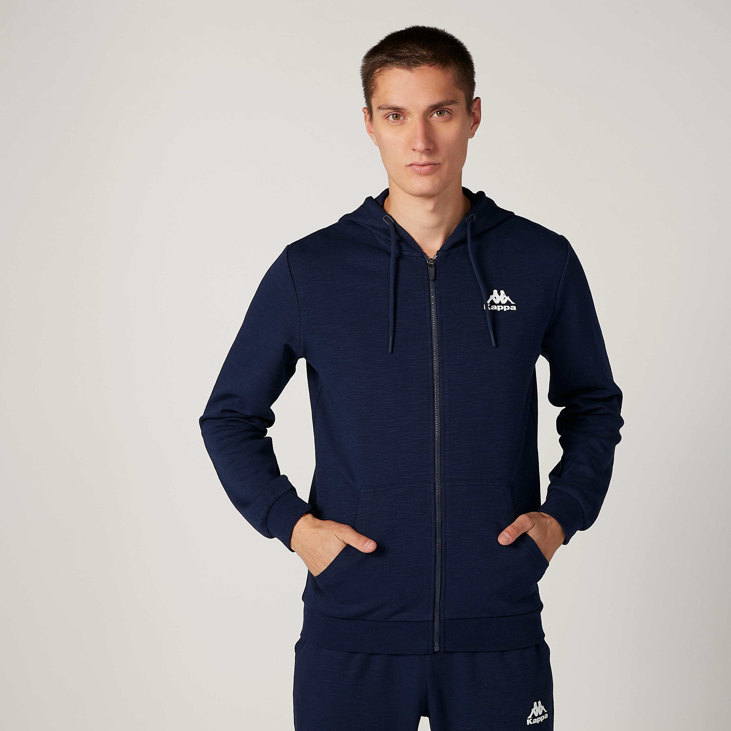 جاكيت سادة بقبّعة وأكمام طويلة من كابا-men-clothing-jacketsandblazers-jackets-image-4