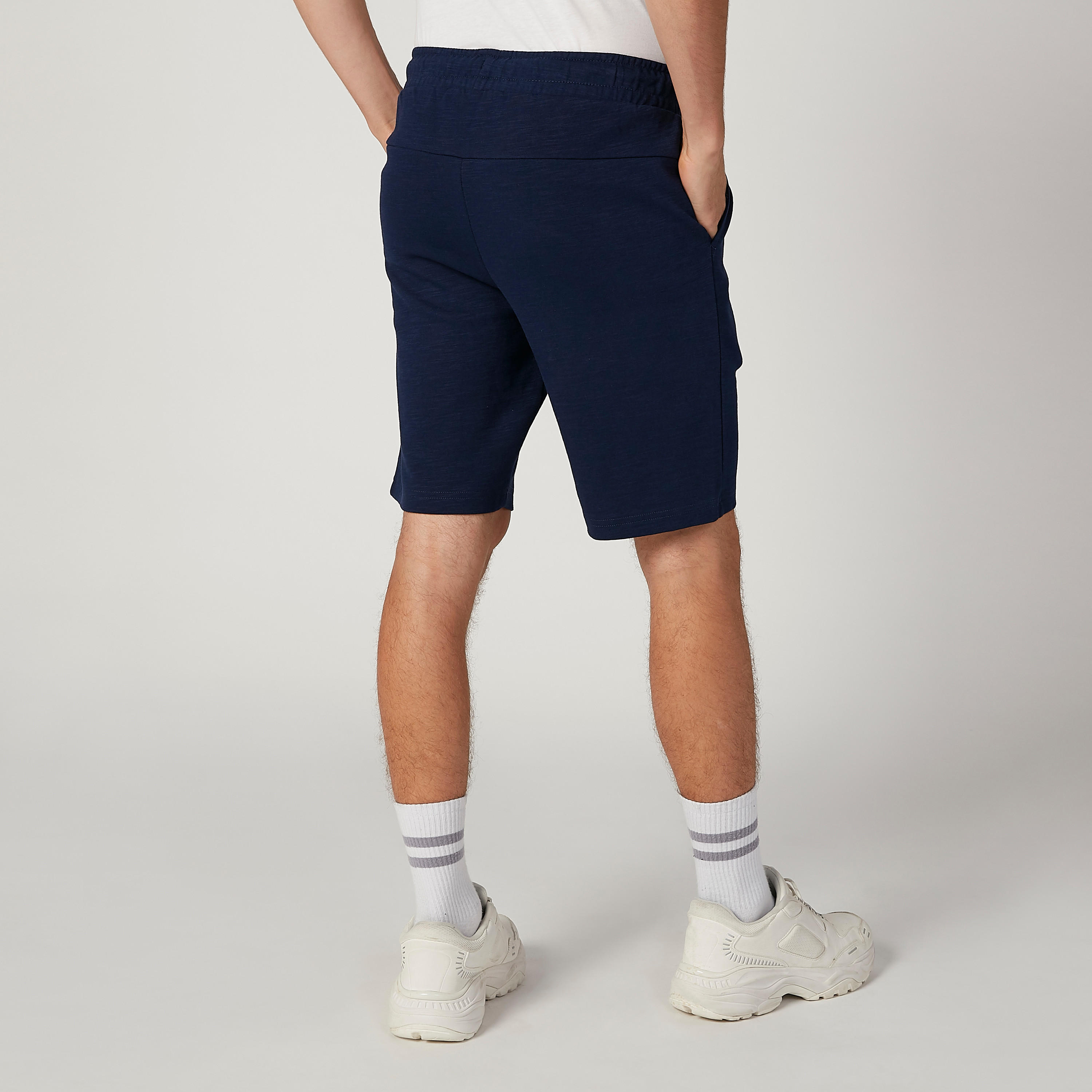 شورت بخصر مطّاطي وجيوب من كابا-men-clothing-bottoms-shorts-image-4