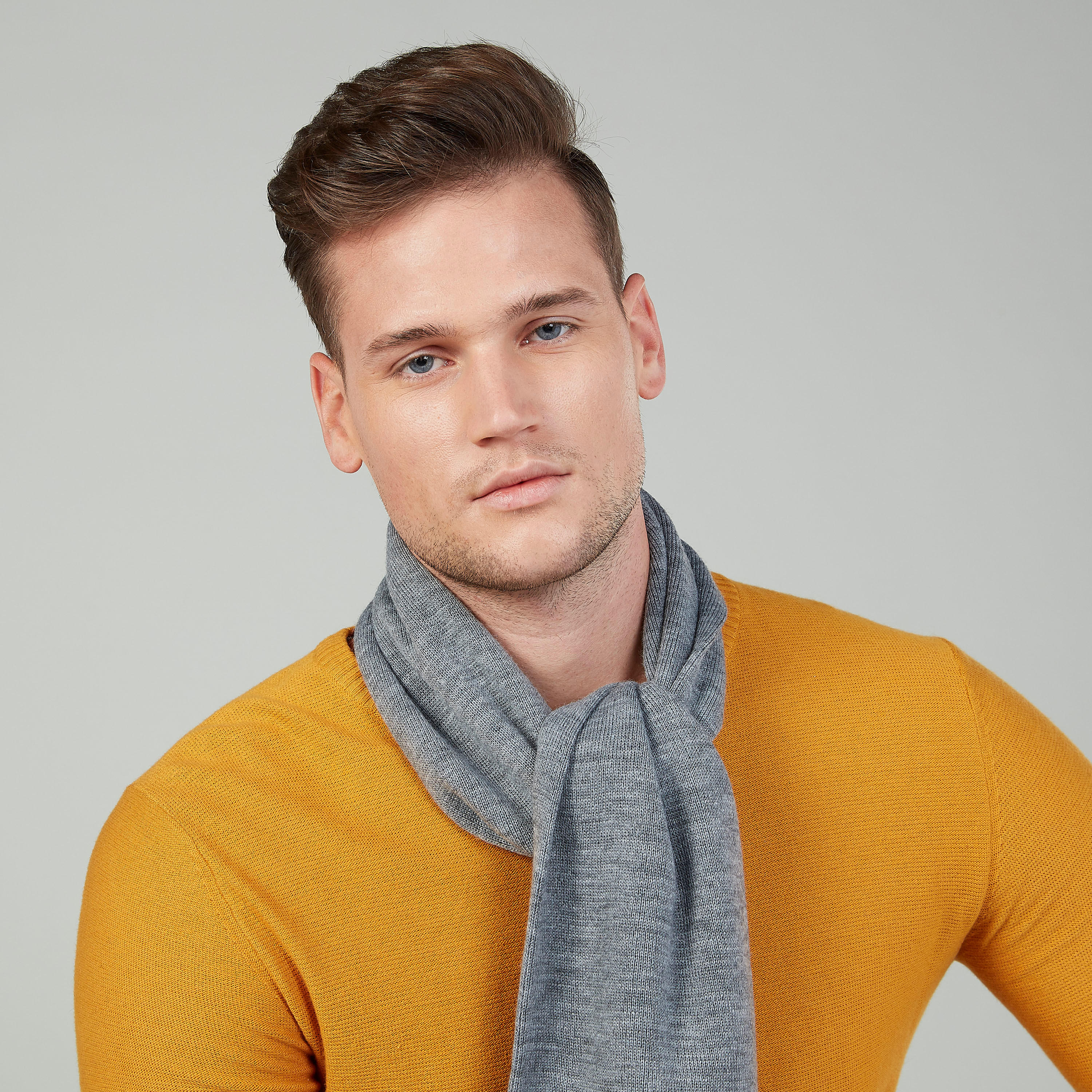 Kappa Textured Scarf-men-scarvesandgloves-image-2