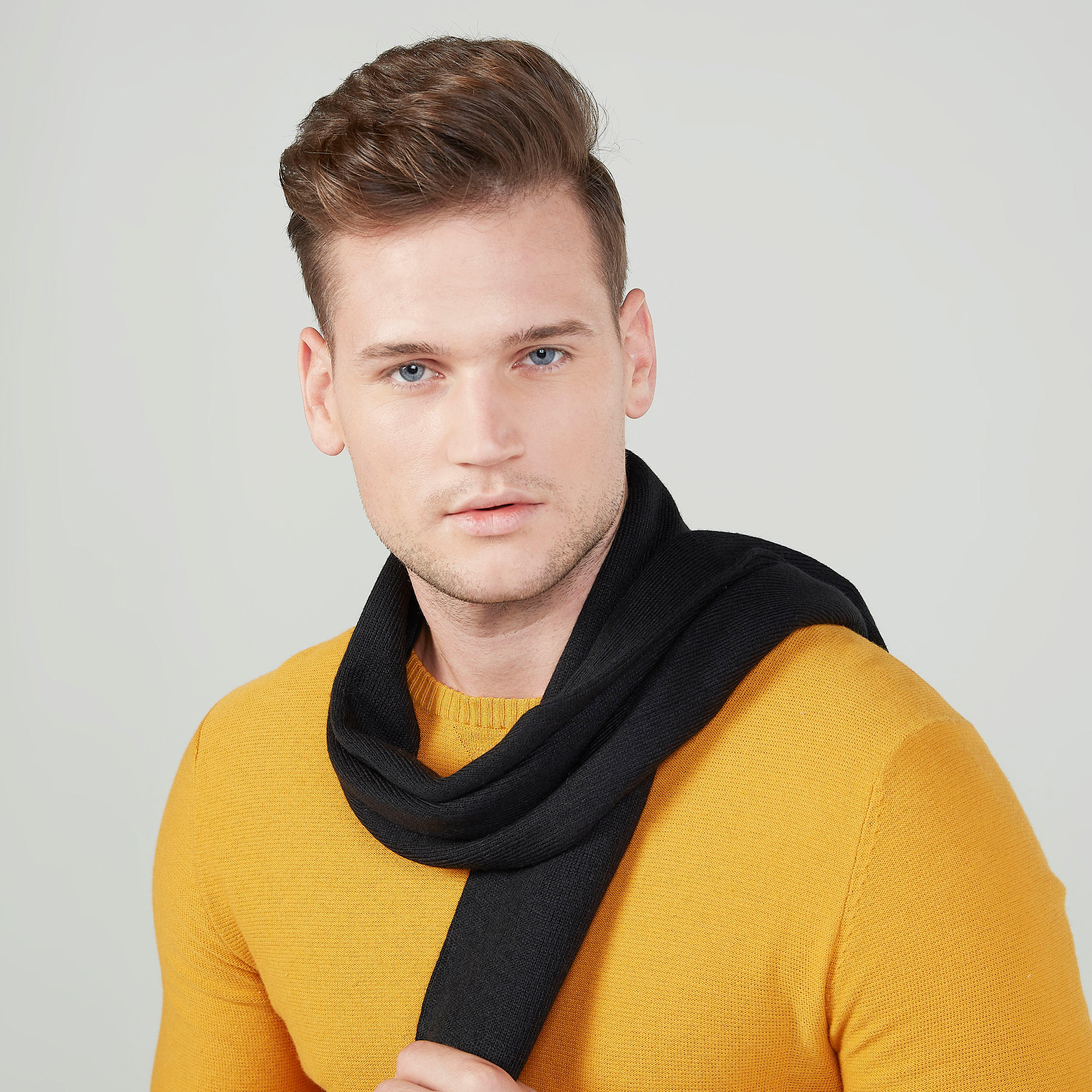 Kappa Textured Scarf-men-scarvesandgloves-image-2
