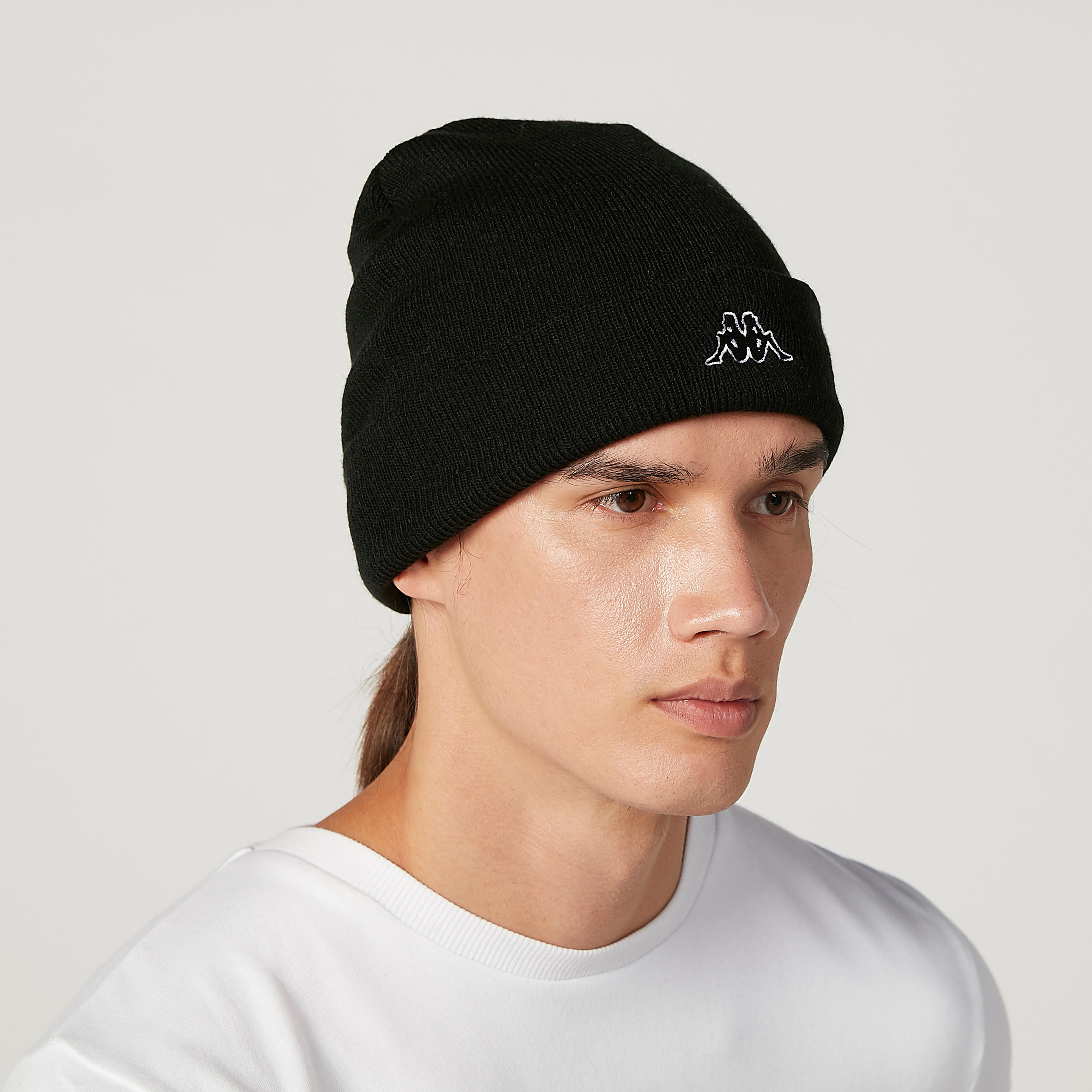 Kappa Textured Beanie Cap-men-caps-image-2
