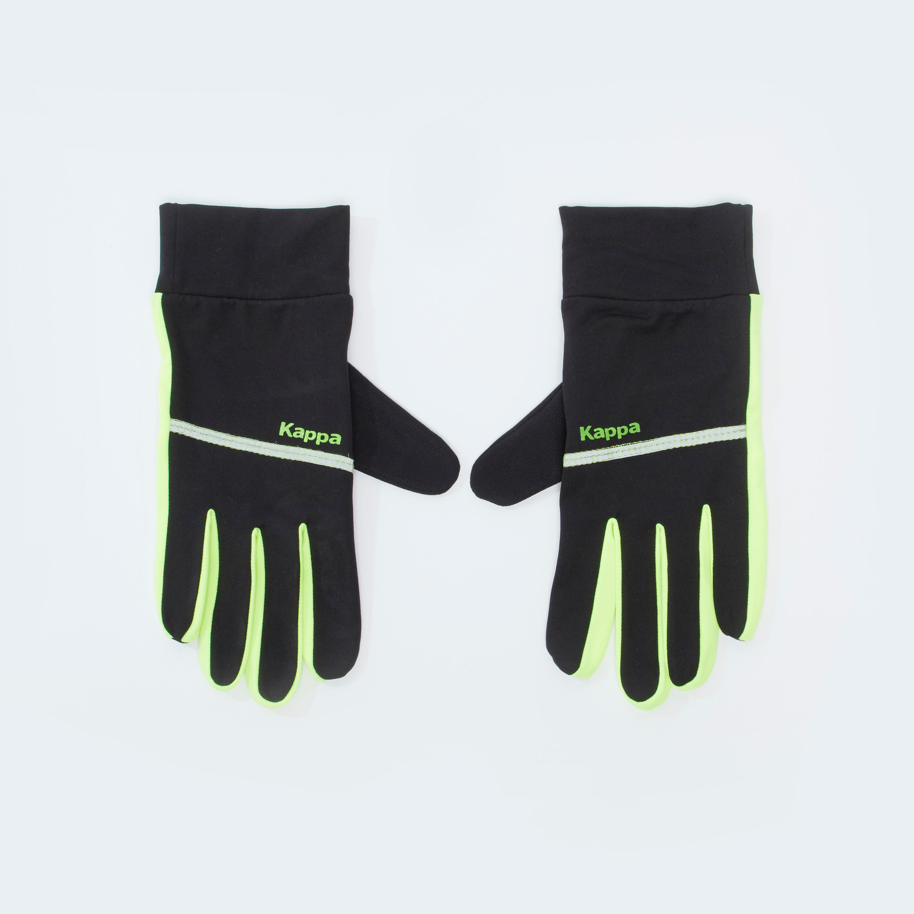 Kappa Printed Hand Gloves with Cuffed Hem-men-scarvesandgloves-image-1