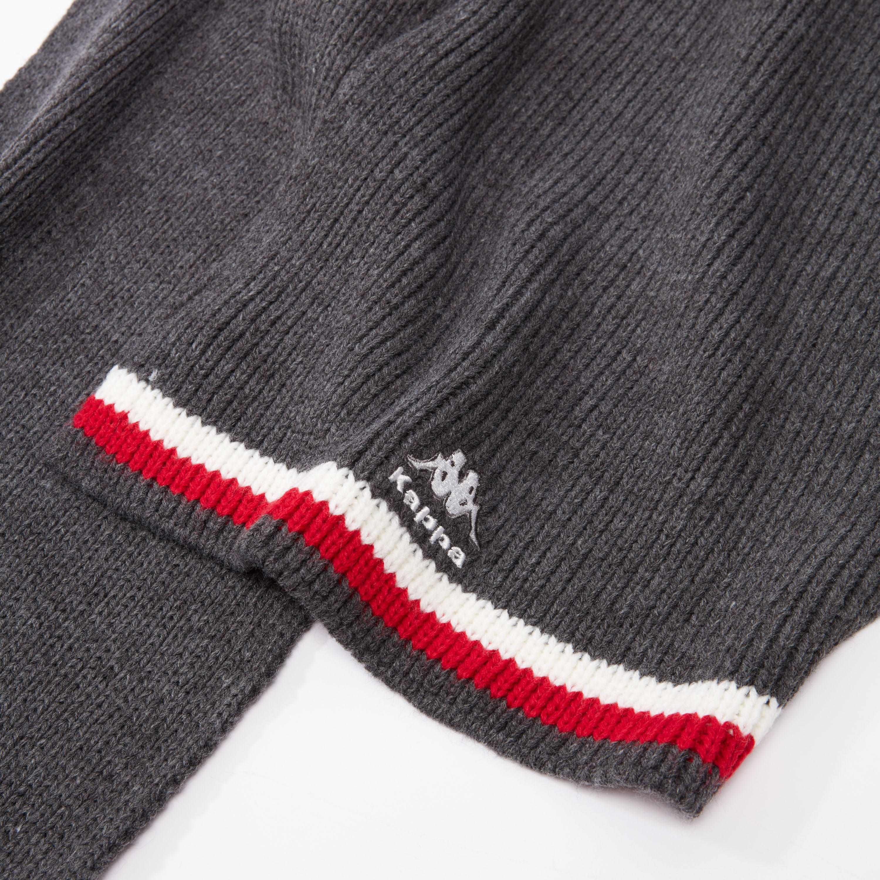 Kappa Textured Scarf with Stripe Detail-men-scarvesandgloves-image-3