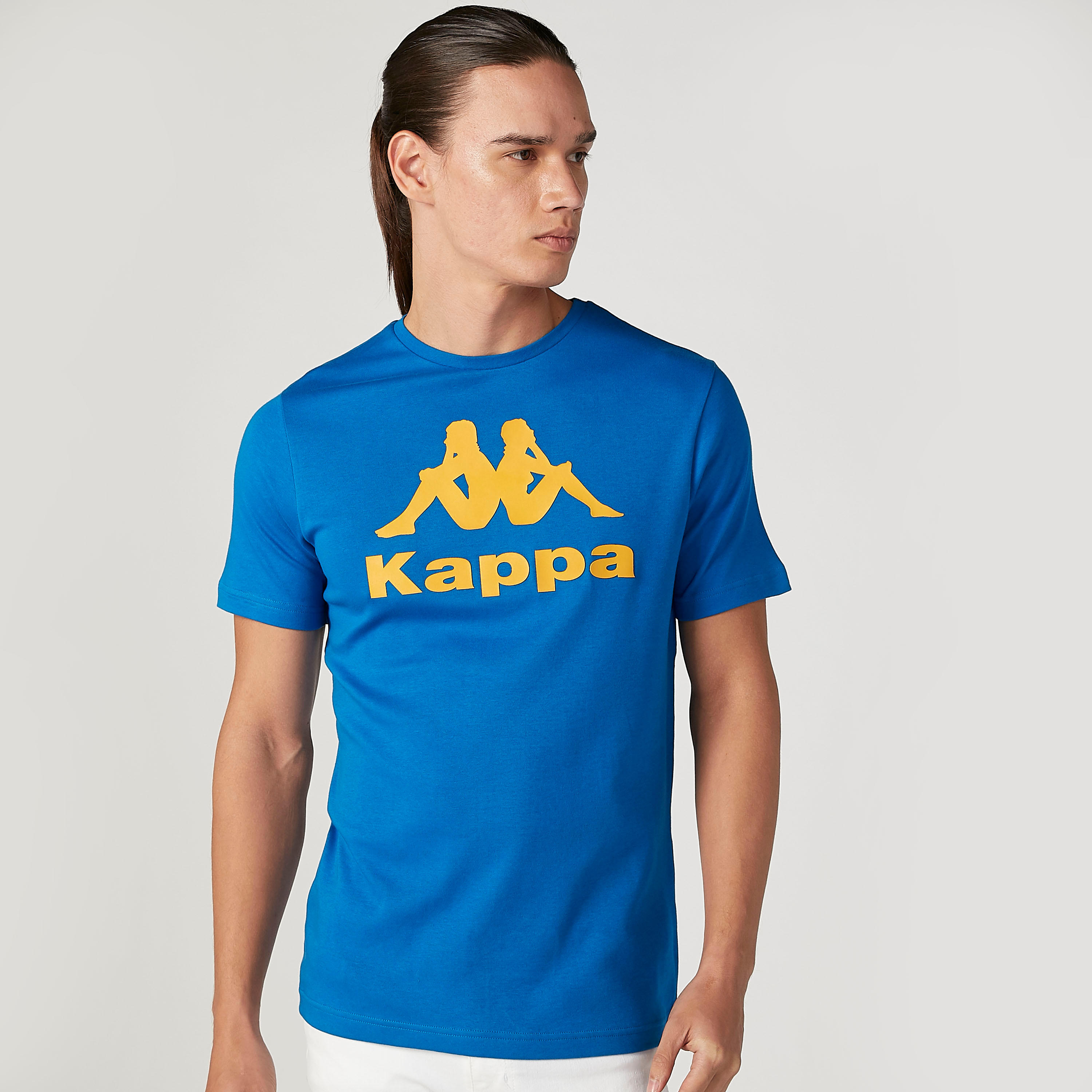 تيشيرت بياقة مستديرة وأكمام قصيرة وطبعات من كابا-men-clothing-tshirtsandpolos-tshirts-image-1
