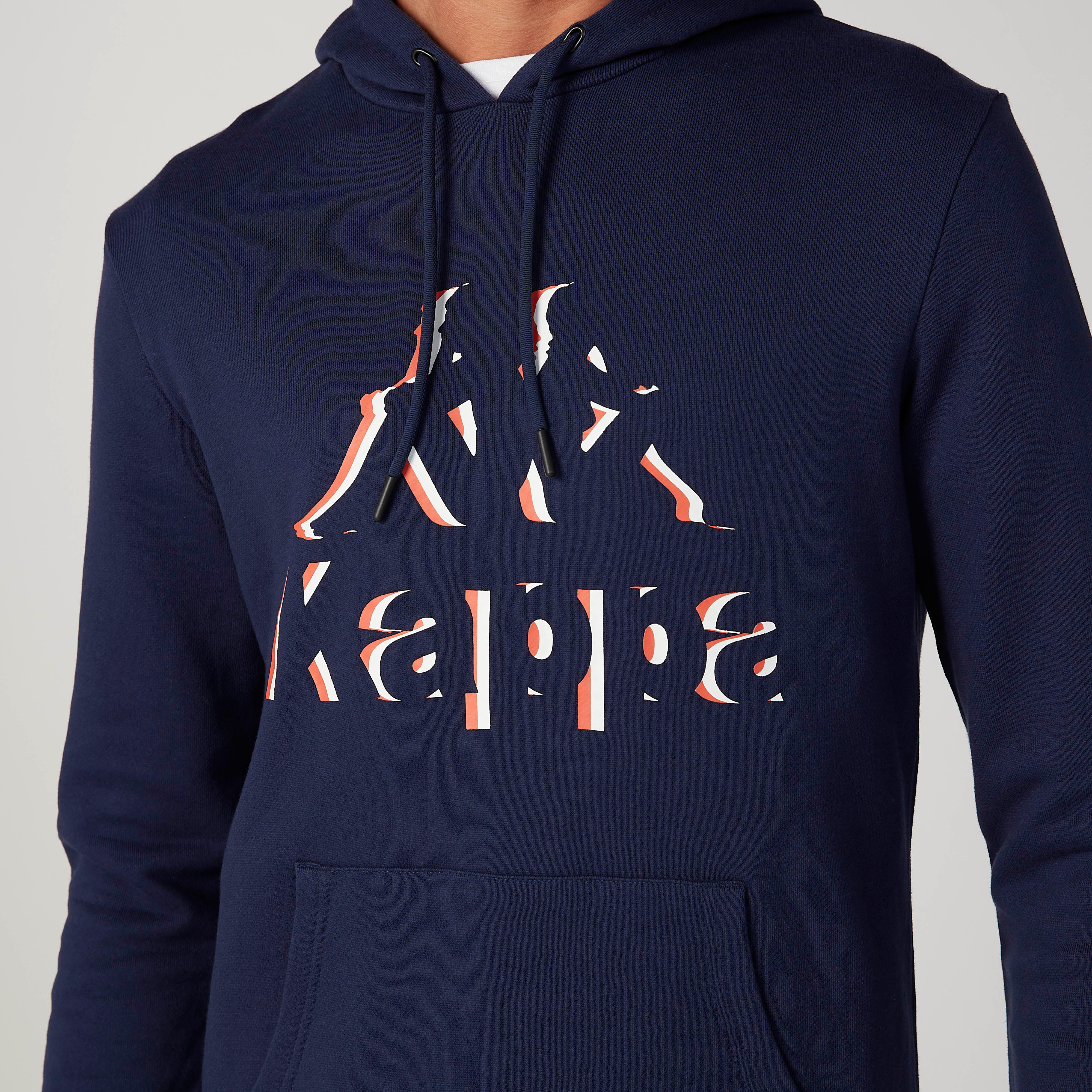 Kappa Printed Hooded Sweatshirt with Long Sleeves-men-winterwear-hoodiesandsweatshirts-image-3