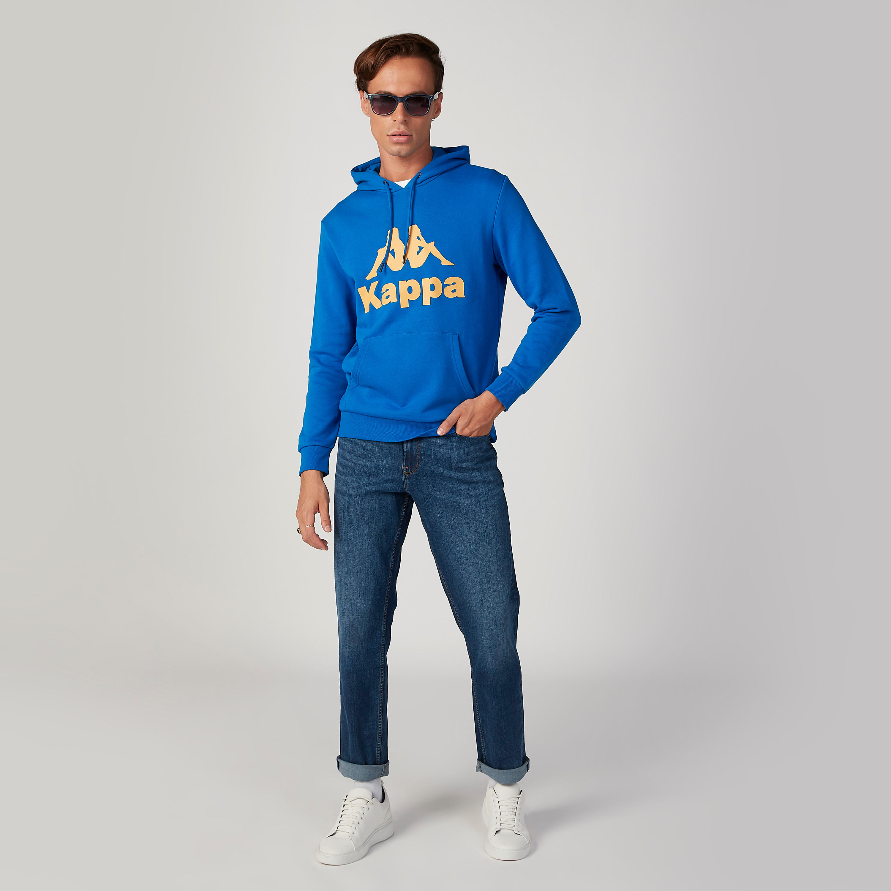 سويت شيرت بقبعة وجيوب كنغر وطبعات من كابا-men-winterwear-hoodiesandsweatshirts-image-3