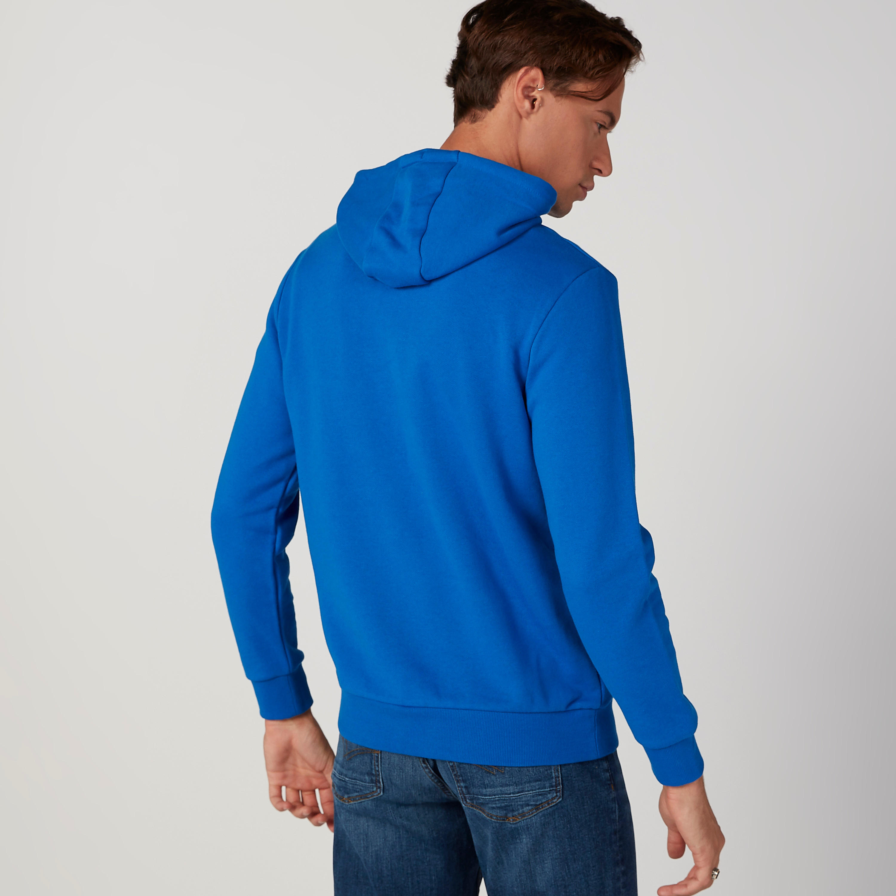 سويت شيرت بقبعة وجيوب كنغر وطبعات من كابا-men-winterwear-hoodiesandsweatshirts-image-1