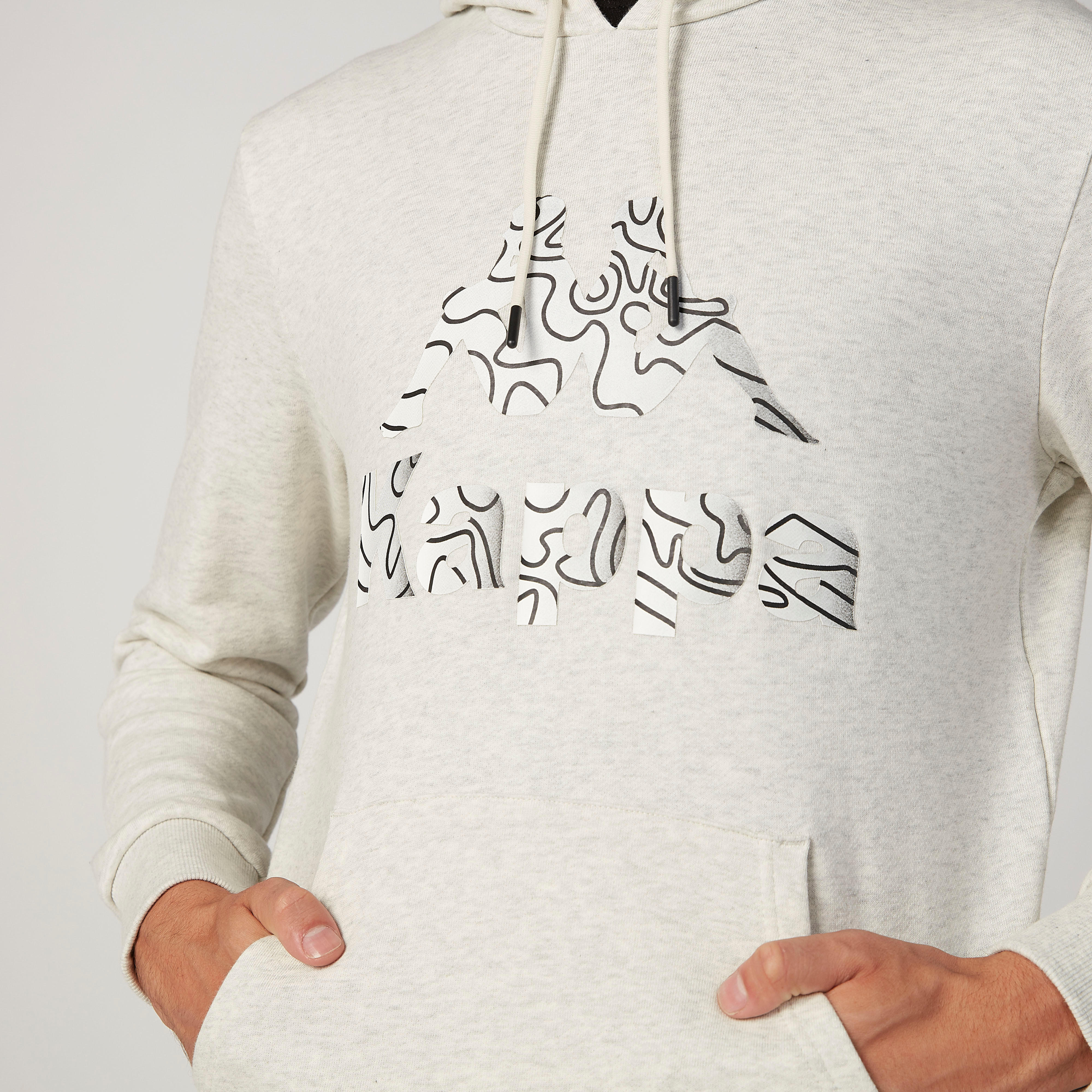 Kappa Printed Hooded Sweatshirt with Long Sleeves-men-winterwear-hoodiesandsweatshirts-image-3