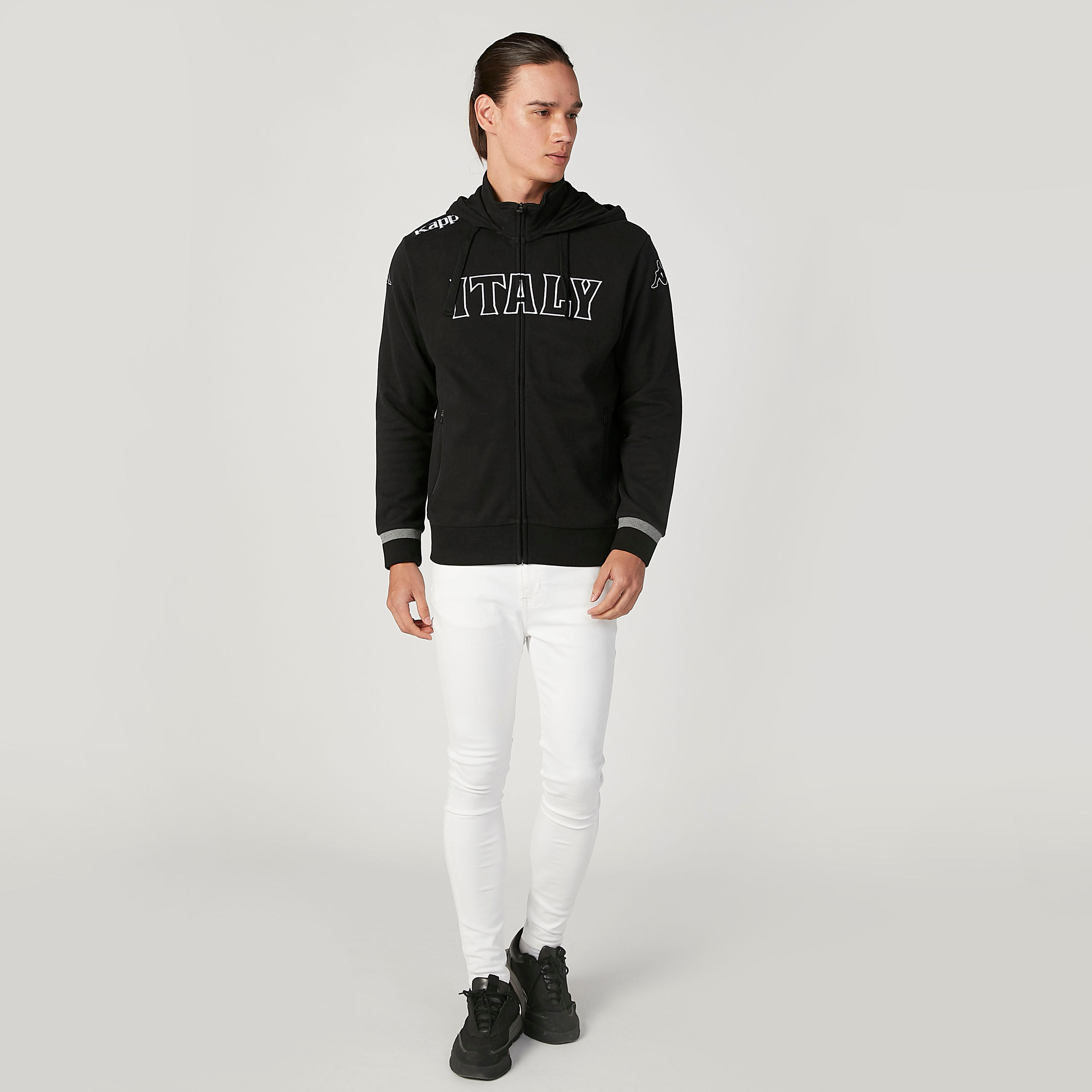 جاكيت بقبعة وأكمام طويلة وطبعات من كابا-men-clothing-jacketsandblazers-jackets-image-2