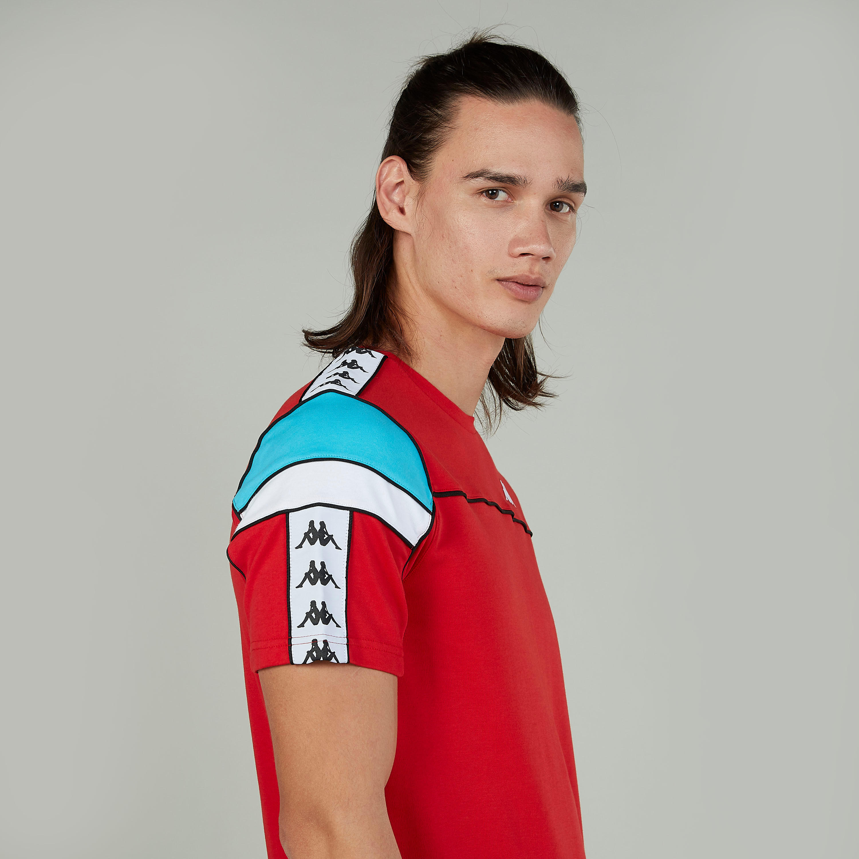Kappa Printed T-shirt with Crew Neck and Short Sleeves-men-clothing-sportswearandactivewear-tshirtsandpolos-image-3