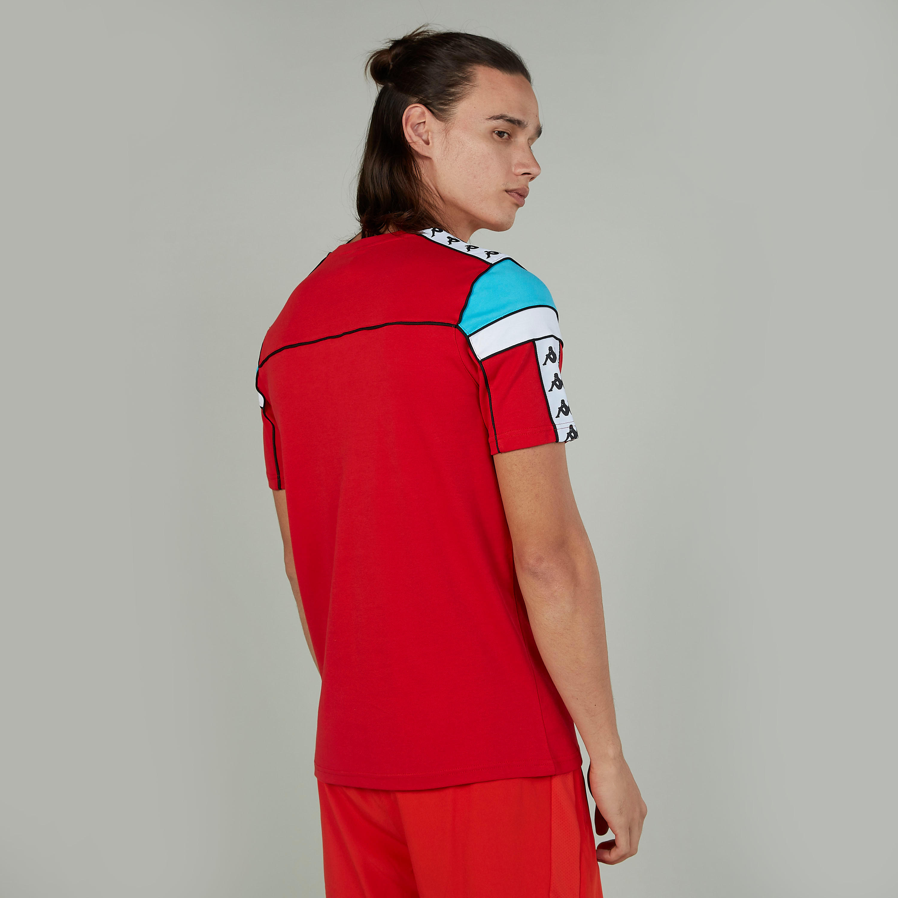 Kappa Printed T-shirt with Crew Neck and Short Sleeves-men-clothing-sportswearandactivewear-tshirtsandpolos-image-4