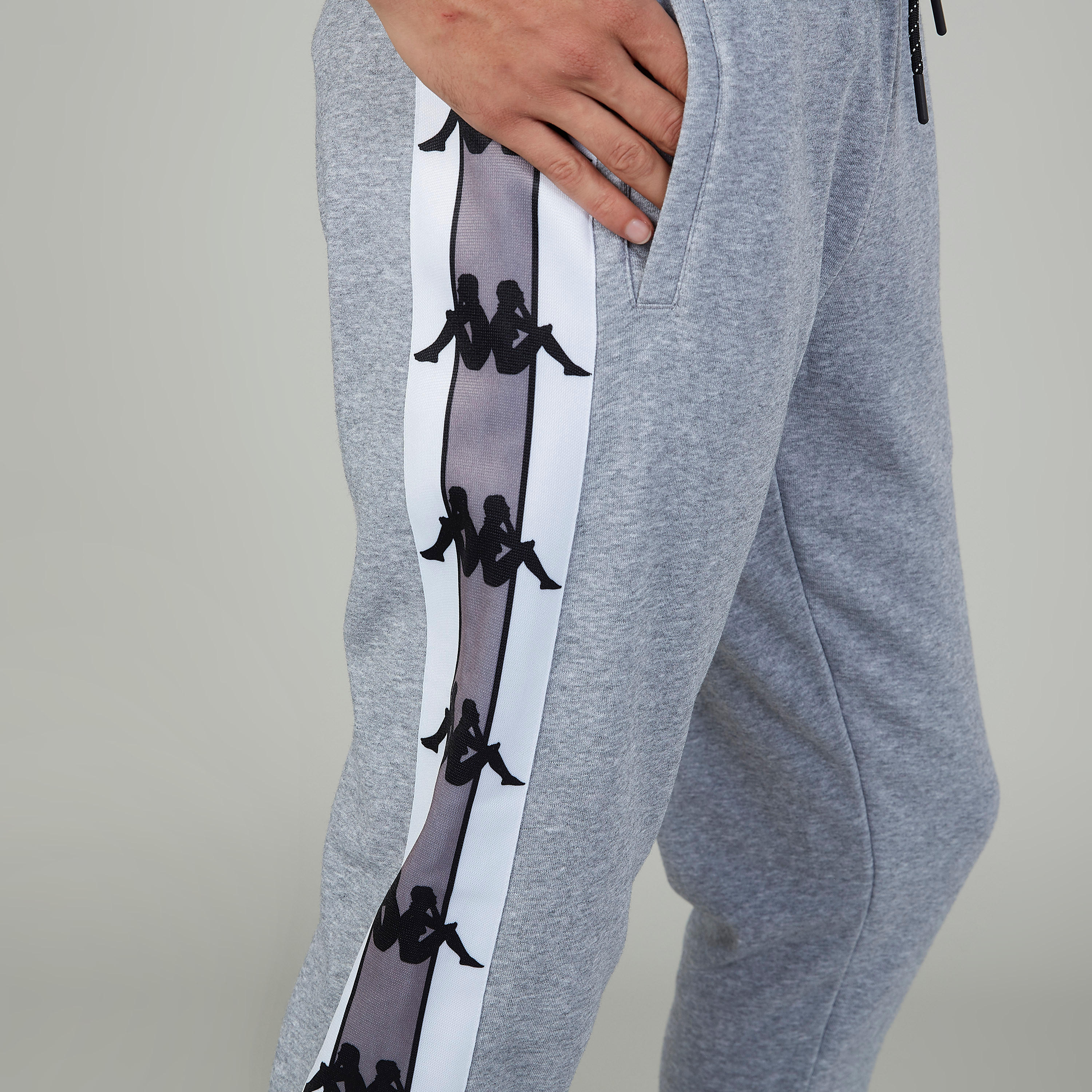 بنطال طويل بجيوب وشريطة من كابا-men-clothing-sportswearandactivewear-bottoms-image-3