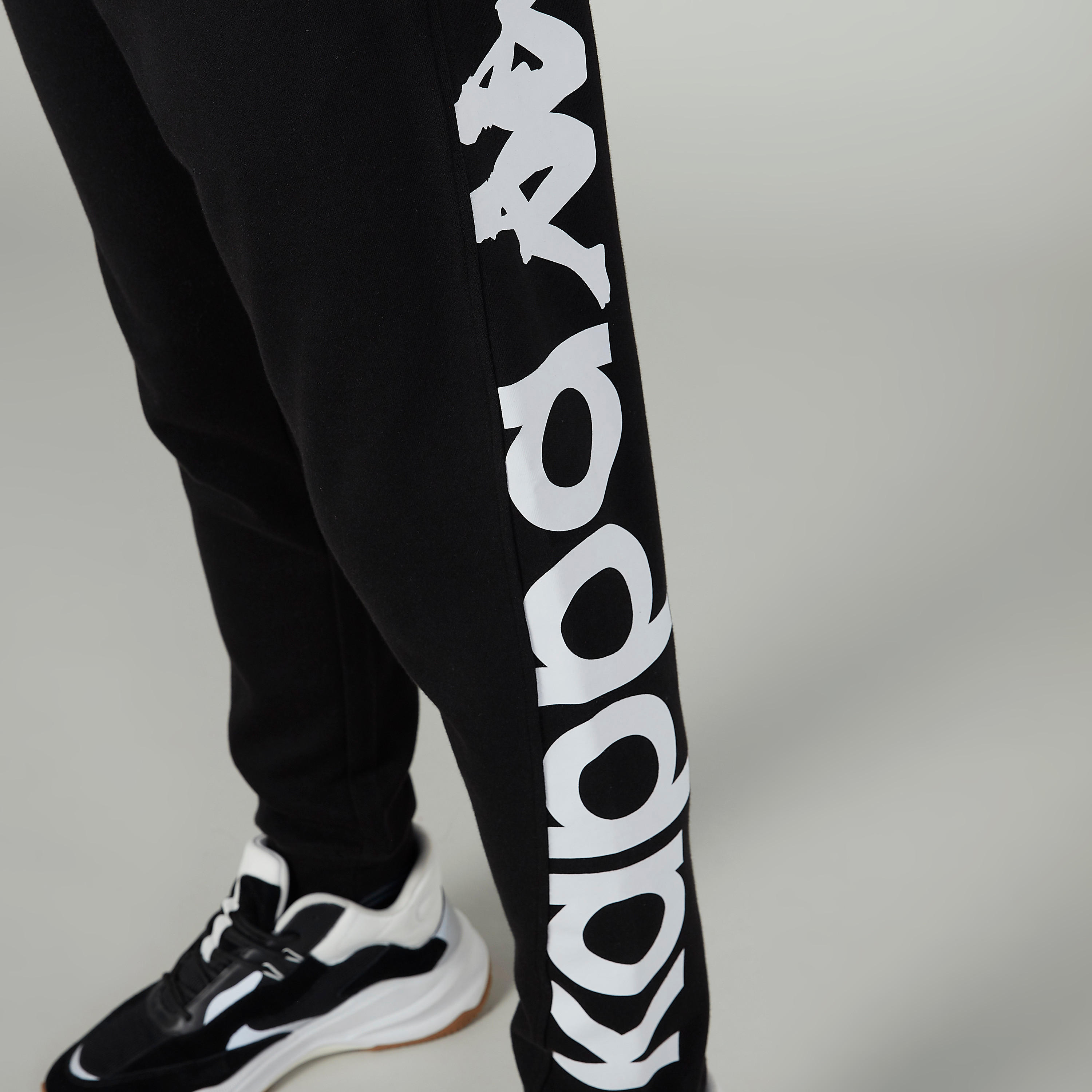 بنطلون رياضي برباط وجيوب وطبعات من كابا-men-clothing-bottoms-trousersandchinos-trousers-image-3