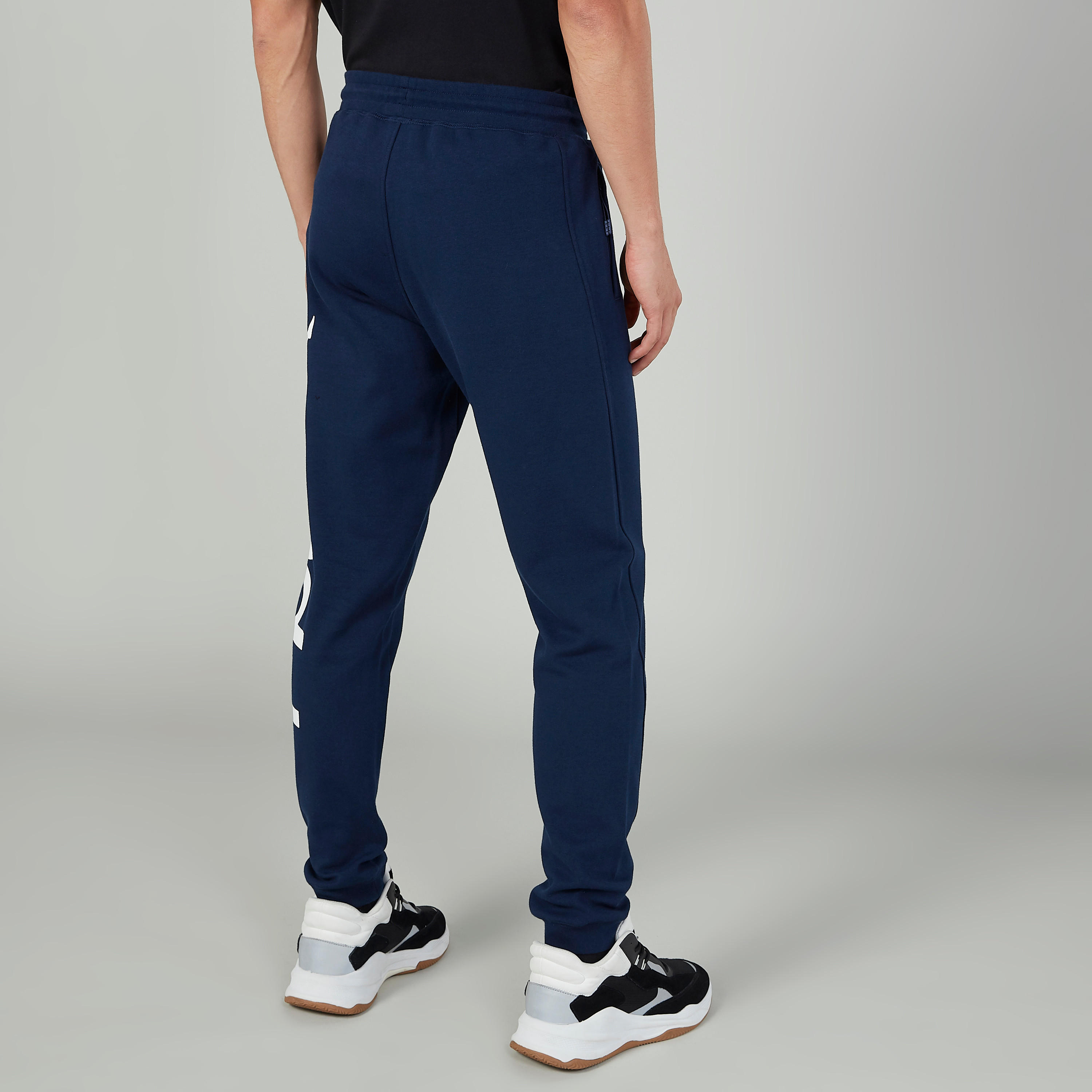 بنطلون رياضي برباط وجيوب وطبعات من كابا-men-clothing-sportswearandactivewear-bottoms-image-4