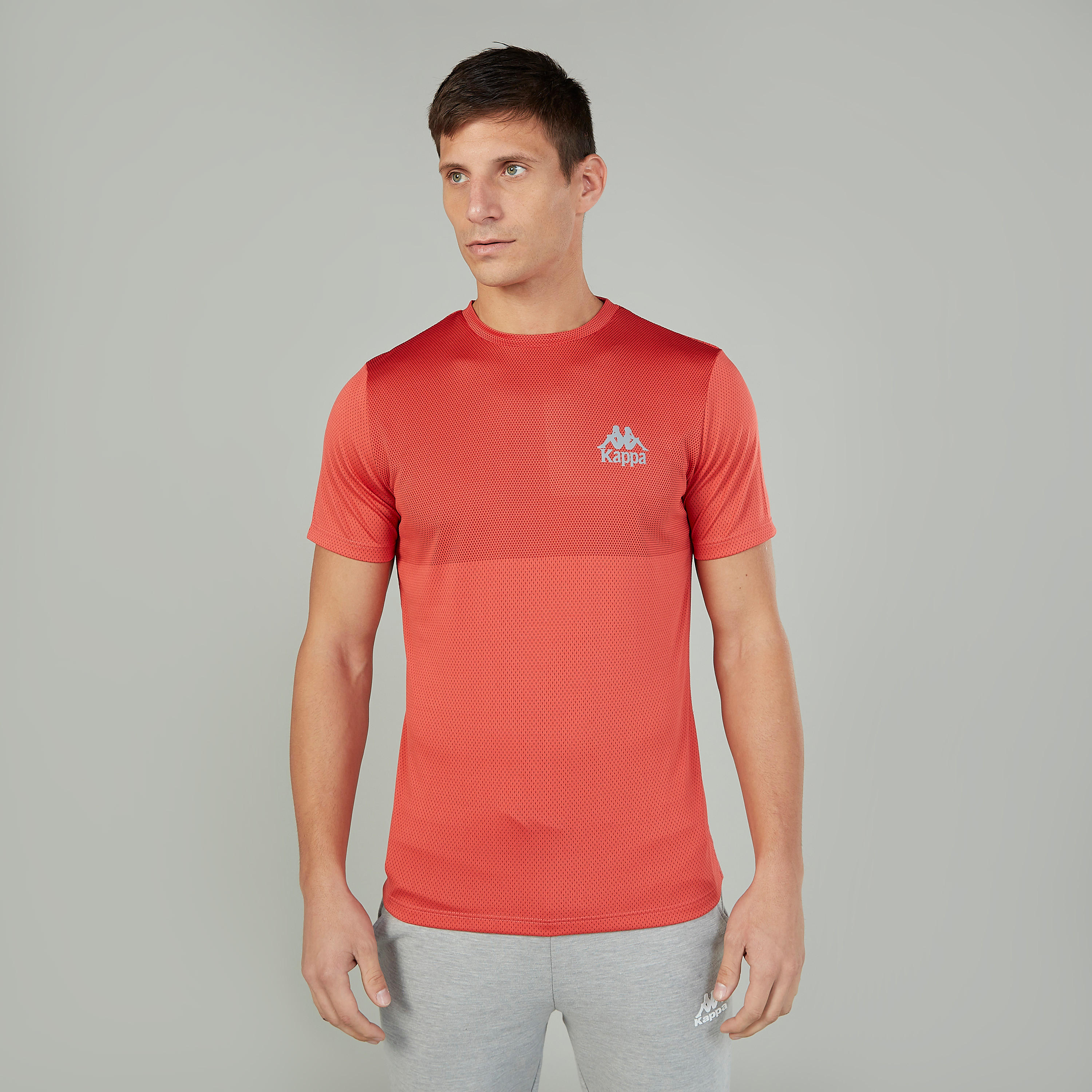 Kappa Printed T-shirt with Round Neck and Short Sleeves-men-clothing-sportswearandactivewear-tshirtsandpolos-image-1