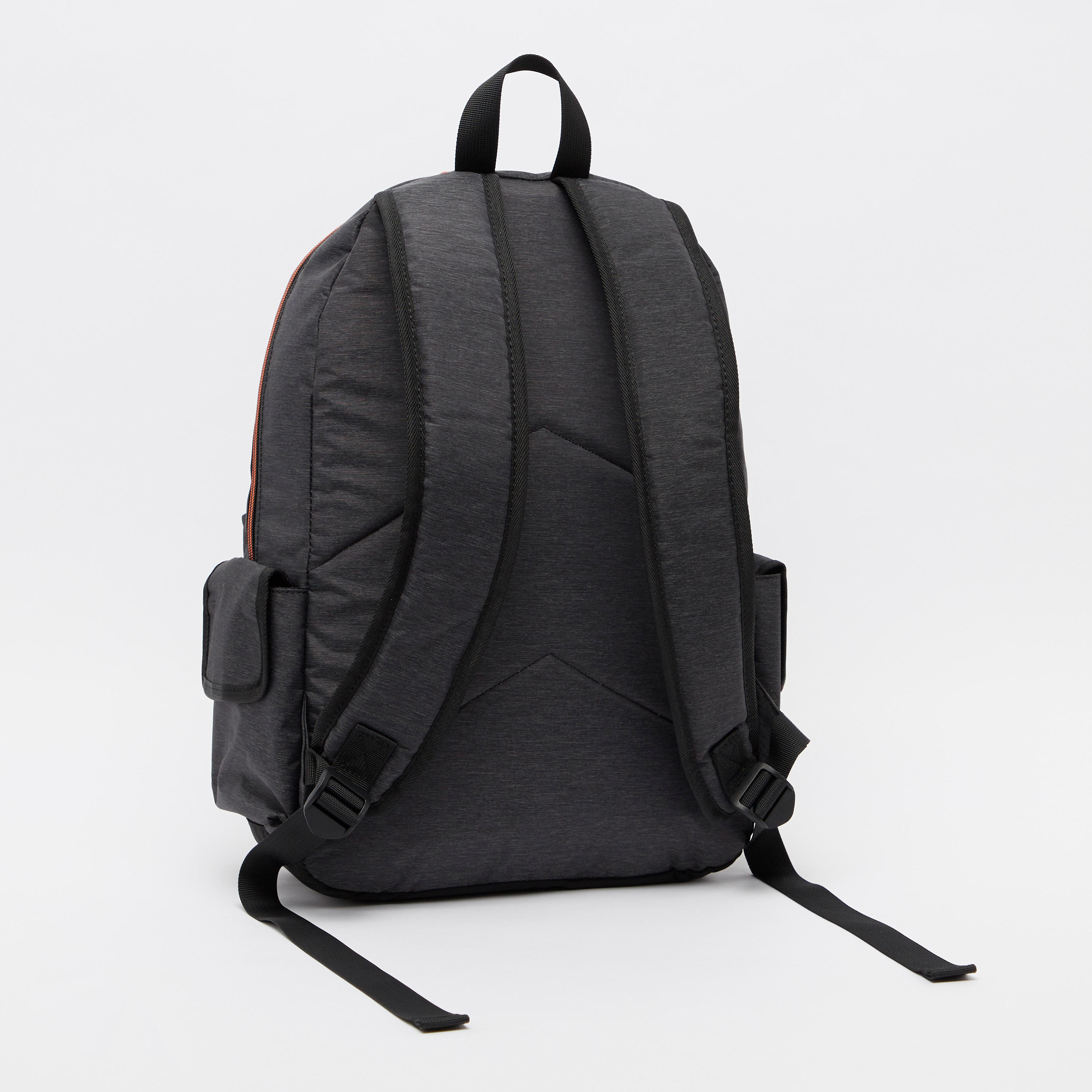 Kappa Printed Backpack with Adjustable Shoulder Straps-men-bags-image-4