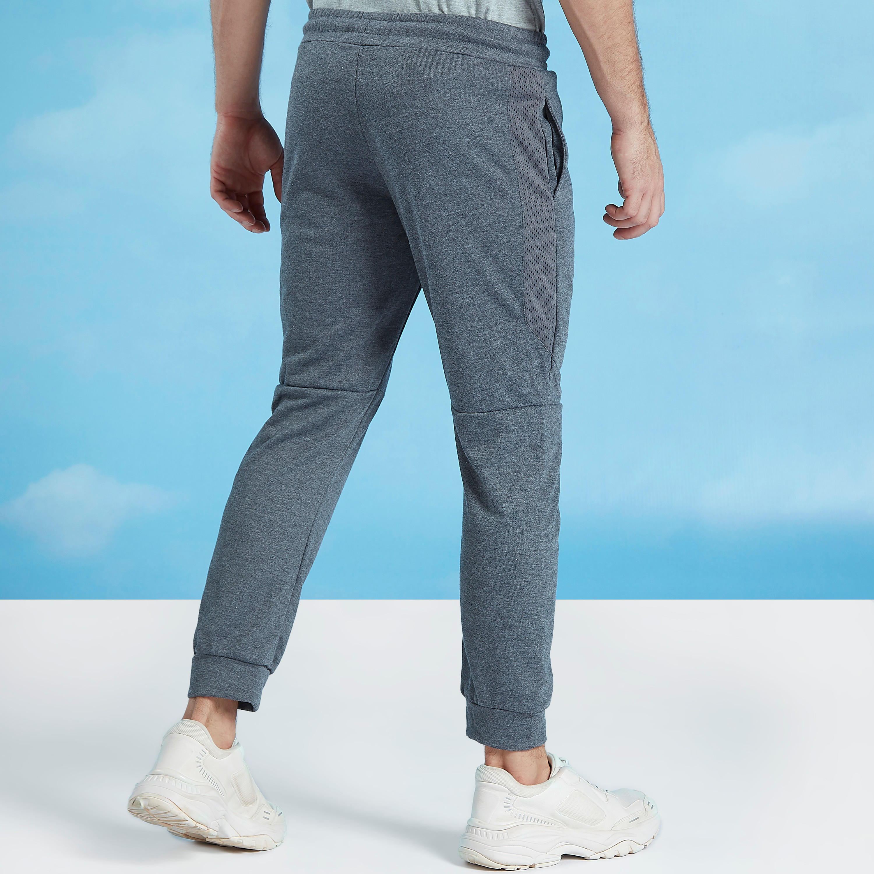 Kappa Full Lengh Solid Jog Pants with Pocket Detail and Drawstring-men-clothing-sportswearandactivewear-bottoms-image-4