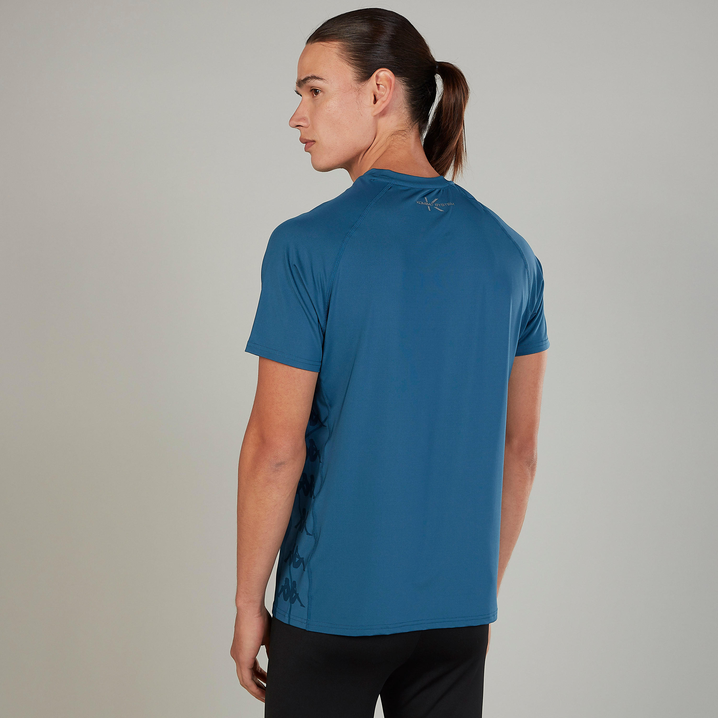 Kappa Printed T-shirt with Crew Neck and Raglan Sleeves-men-clothing-sportswearandactivewear-tshirtsandpolos-image-4