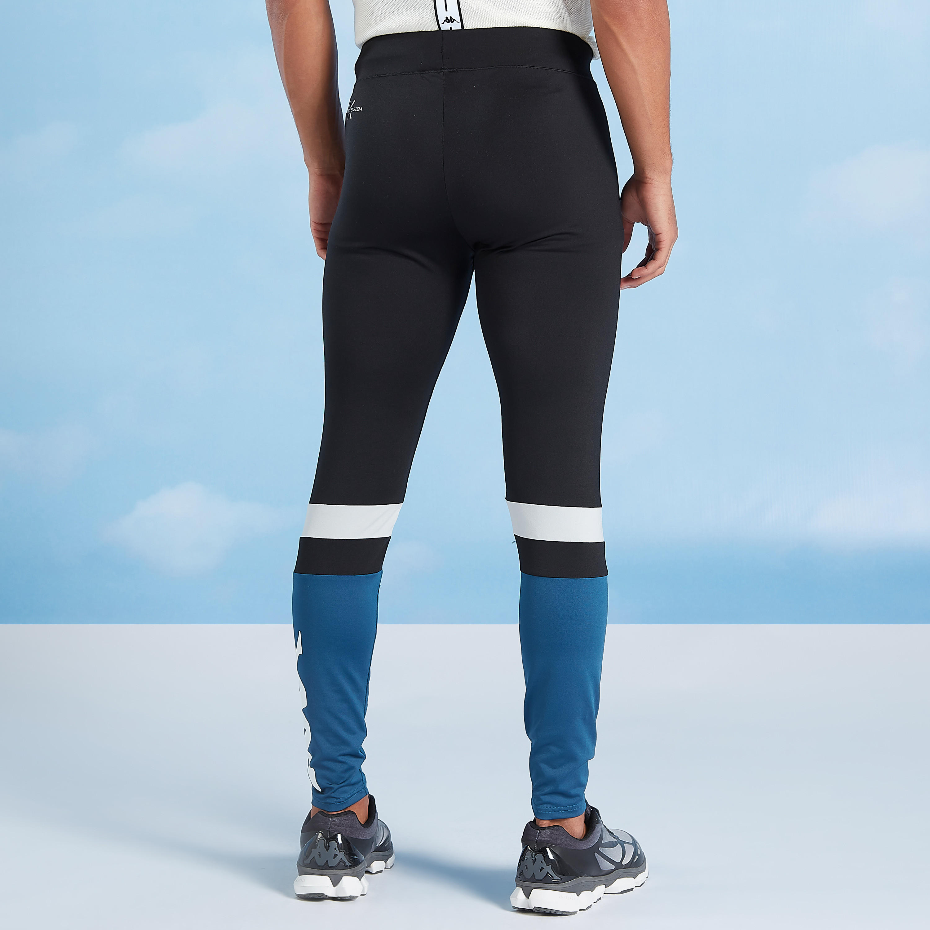 بنطلون رياضي بحزام خصر مطّاطي من كابا-men-clothing-sportswearandactivewear-bottoms-image-4