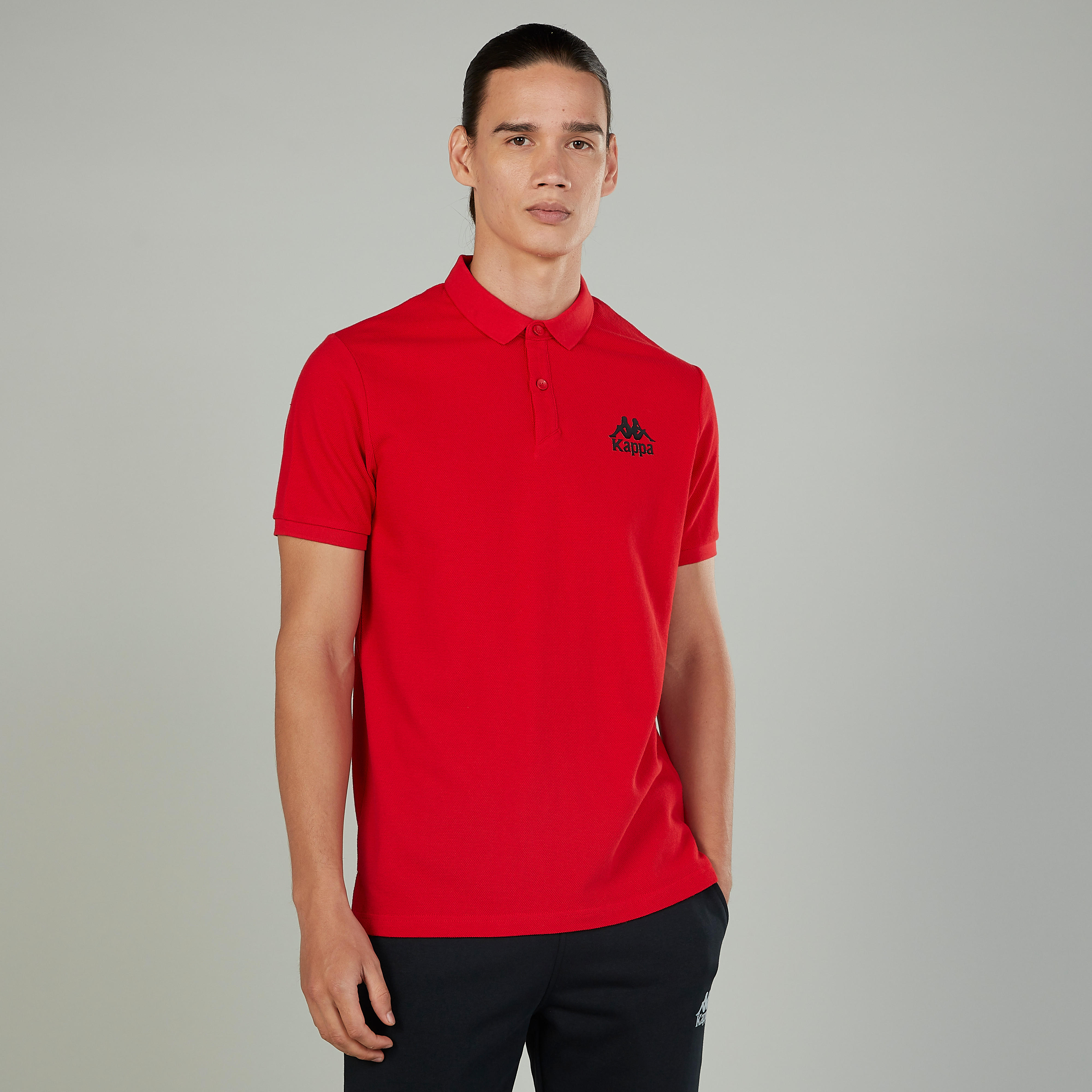تيشيرت بولو بأكمام قصيرة وطبعات جرافيك من كابا-men-clothing-sportswearandactivewear-tshirtsandpolos-image-1