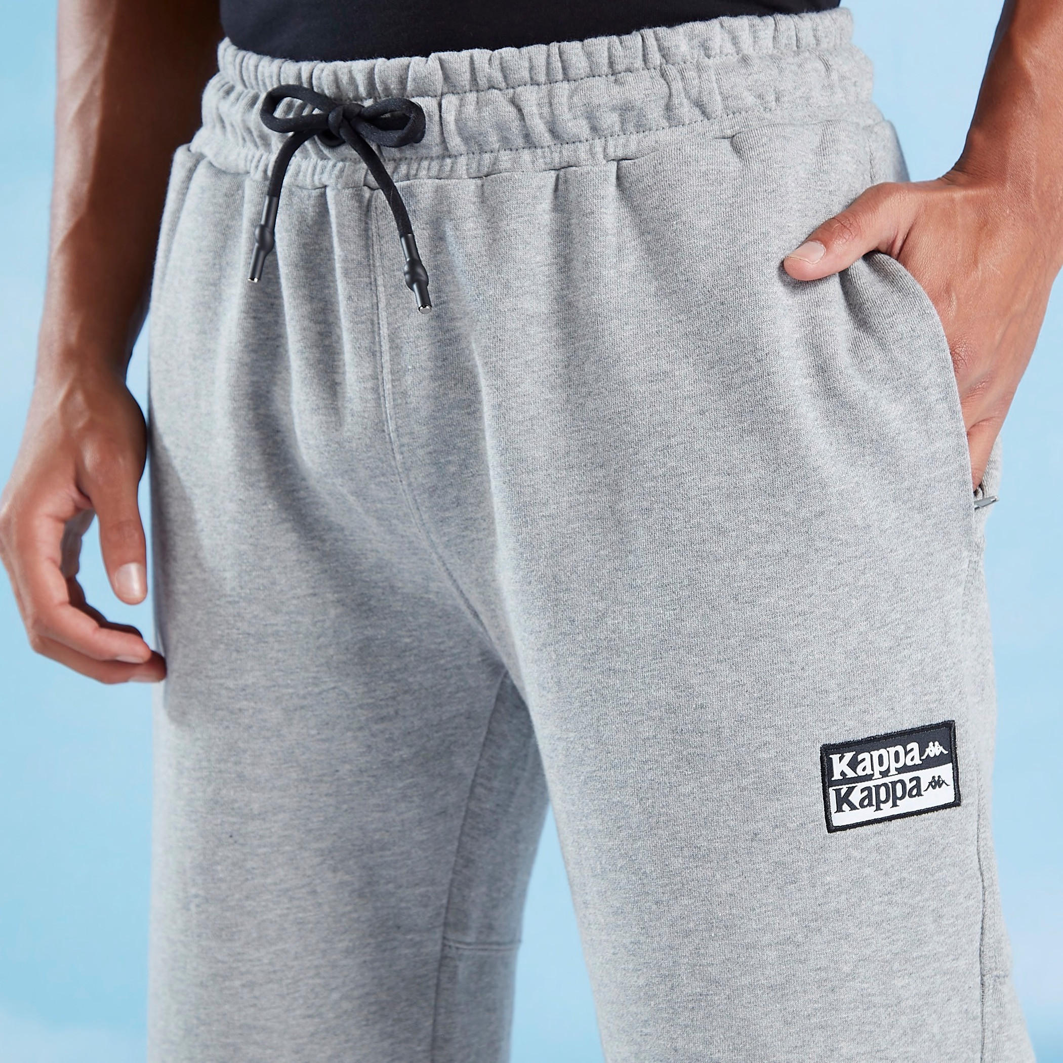 Kappa Textured Shorts with Pocket Detail and Drawstring-men-clothing-sportswearandactivewear-bottoms-image-3