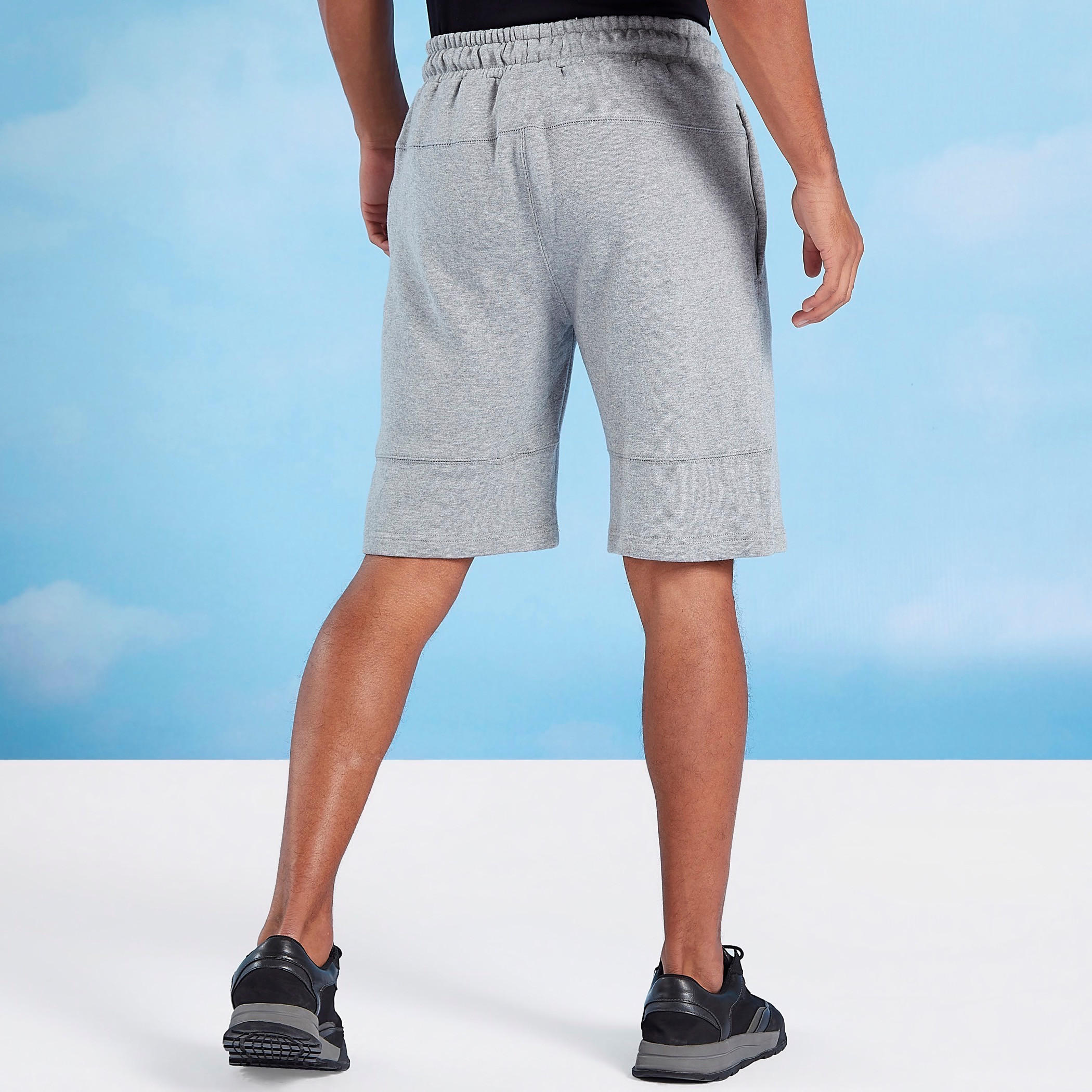 Kappa Textured Shorts with Pocket Detail and Drawstring-men-clothing-sportswearandactivewear-bottoms-image-4