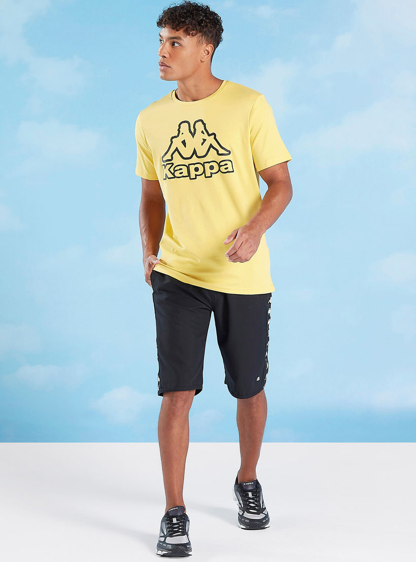 Kappa Solid Shorts with Pocket Detail and Drawstring-men-clothing-sportswearandactivewear-bottoms-image-2