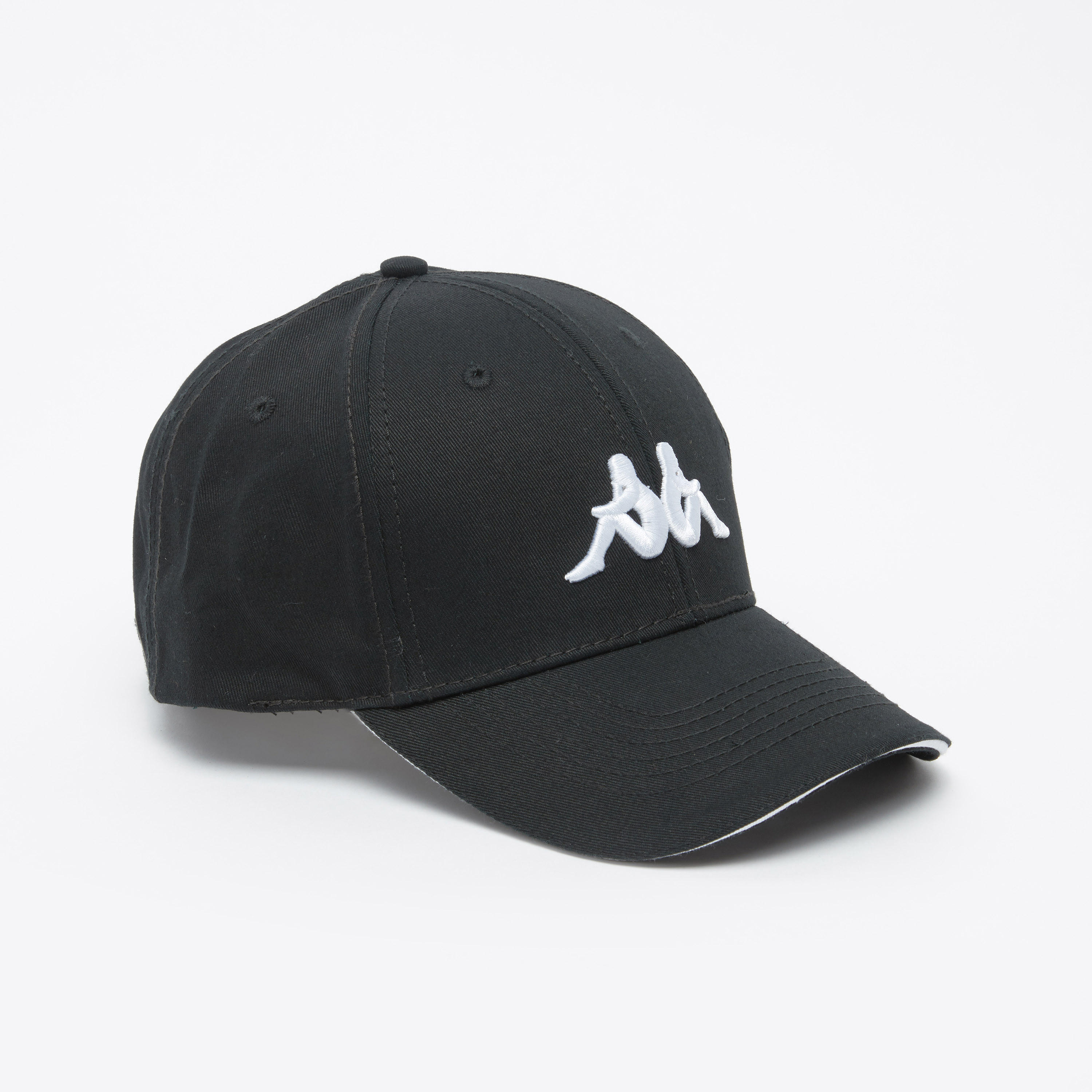 Kappa Textured Cap with Plate Buckle Closure-men-caps-image-1