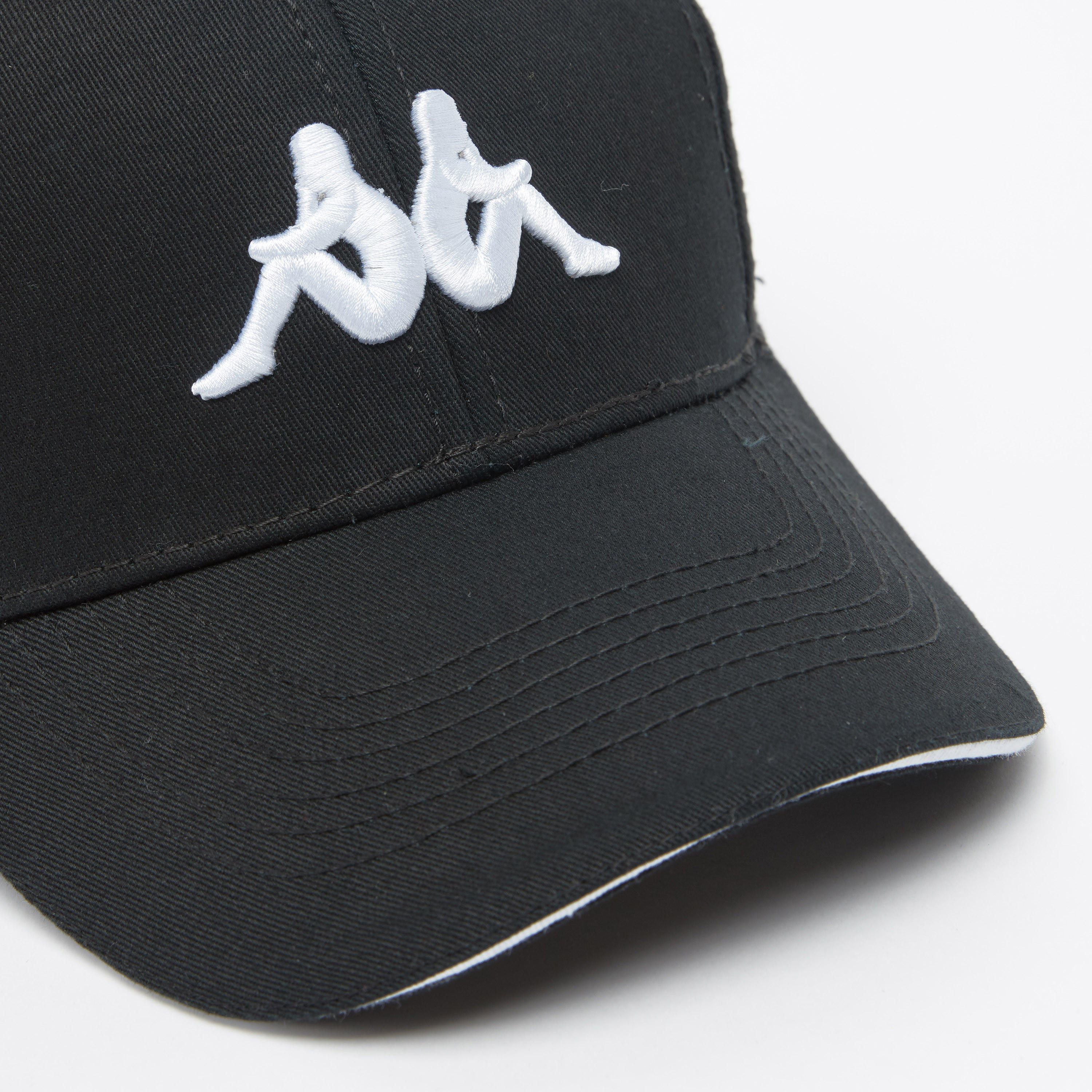Kappa Textured Cap with Plate Buckle Closure-men-caps-image-3