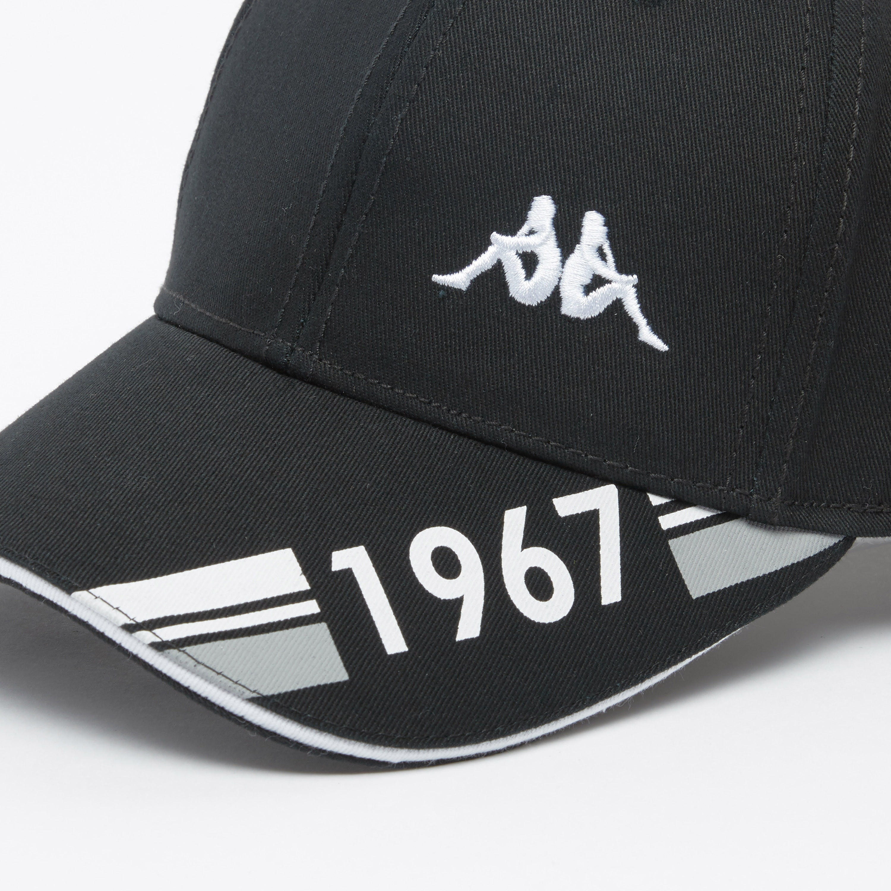 Kappa Printed Cap with Plate Buckle Closure-men-caps-image-3