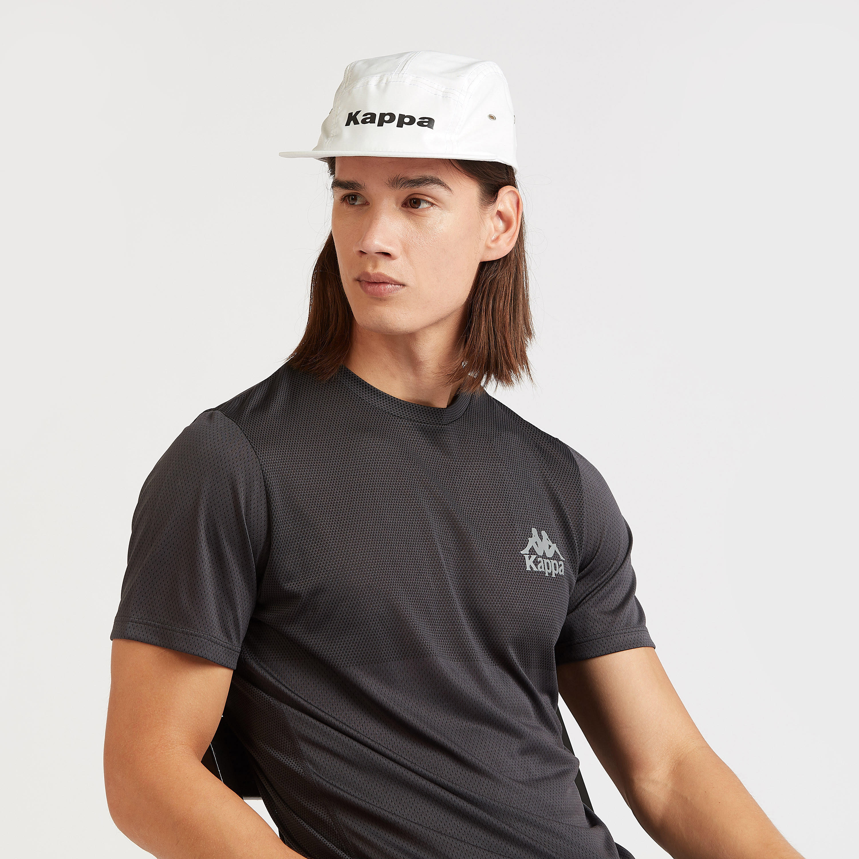 Kappa Textured Cap with Adjustable Slide Closure-men-caps-image-2