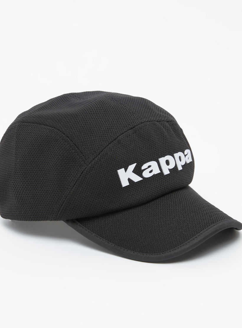 Kappa Textured Cap with Adjustable Slide Closure-men-caps-image-1