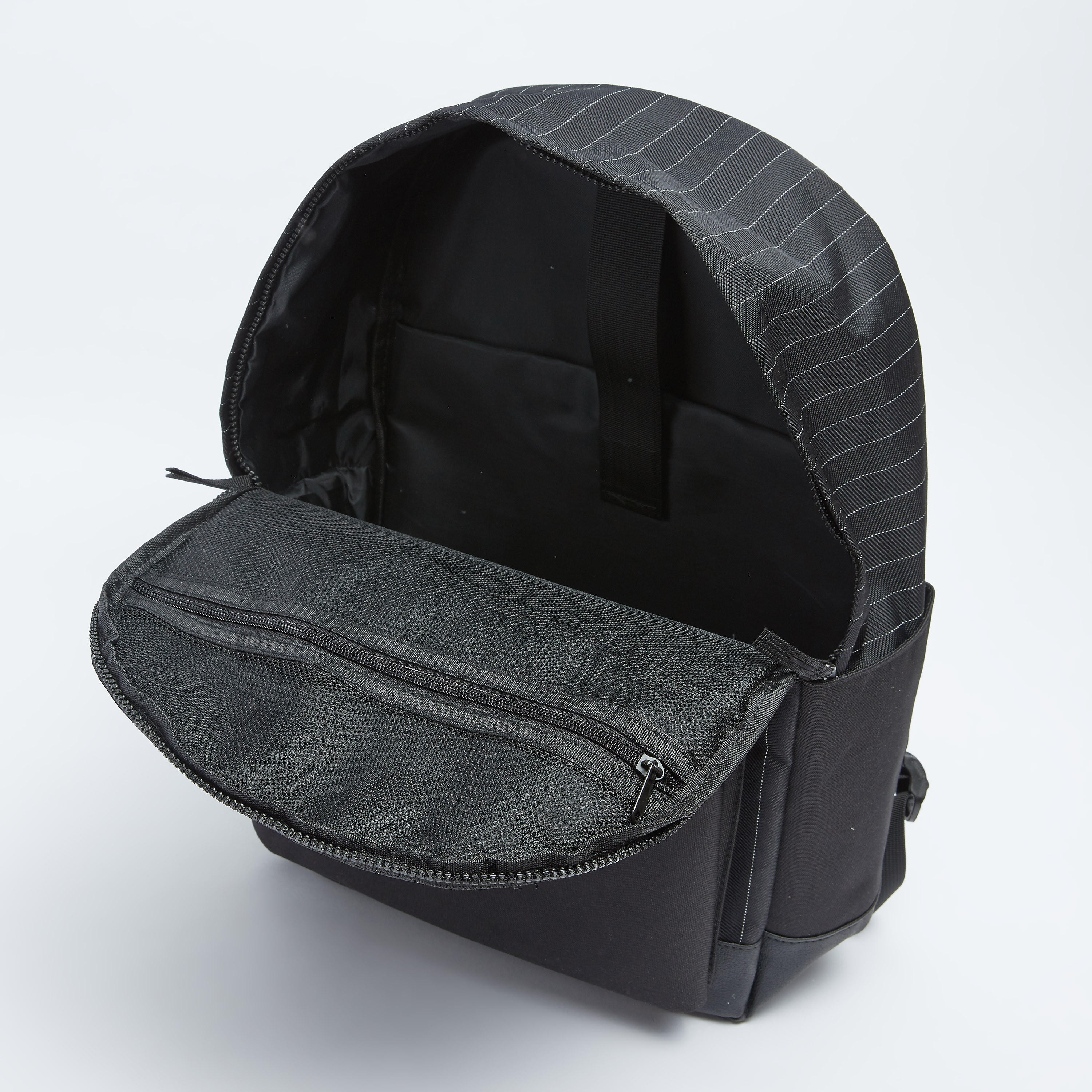 Kappa Striped Backpack with Adjustable Shoulder Straps and Top Handle-men-bags-image-5