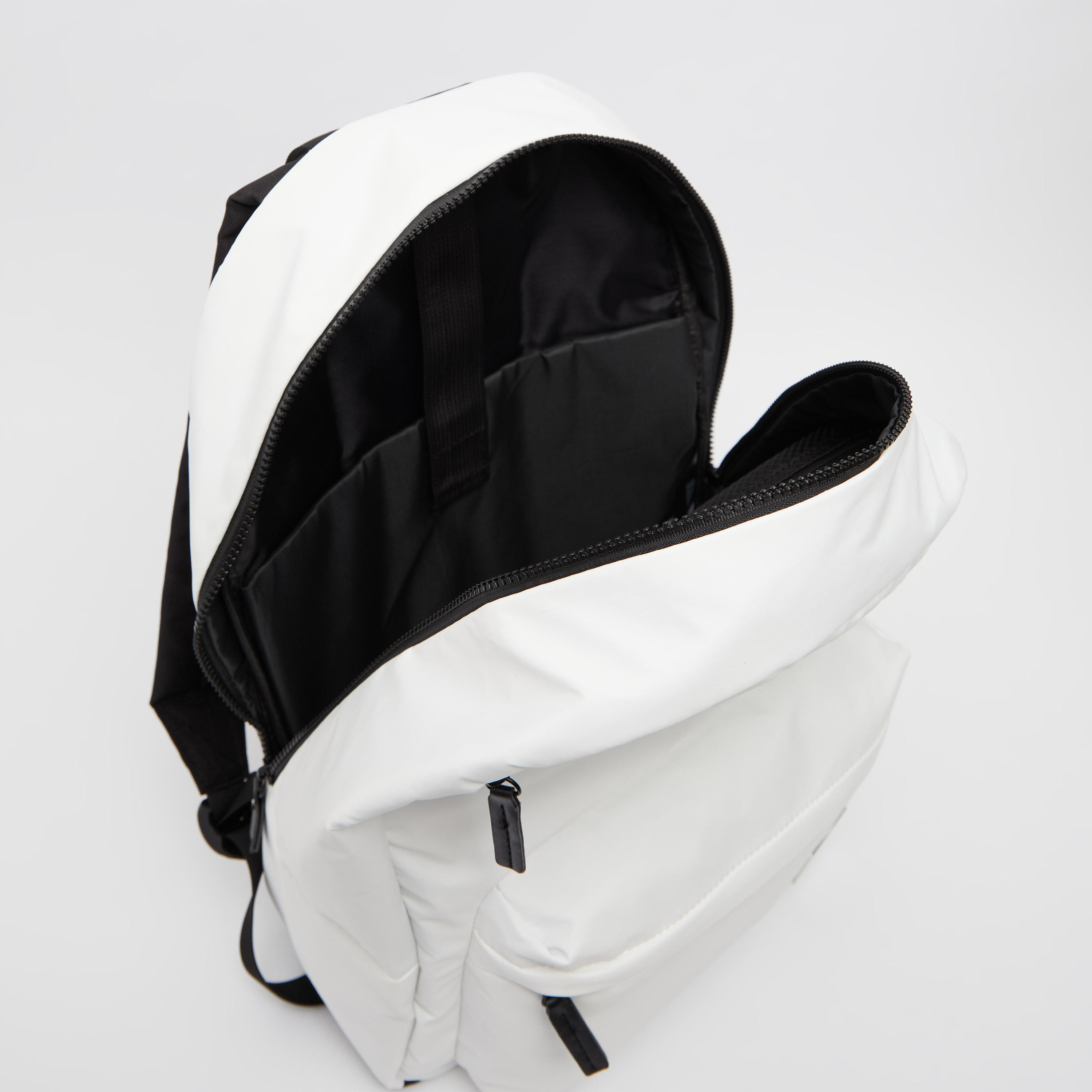 Kappa Solid Backpack with Adjustable Shoulder Straps and Top Handle-men-bags-image-5