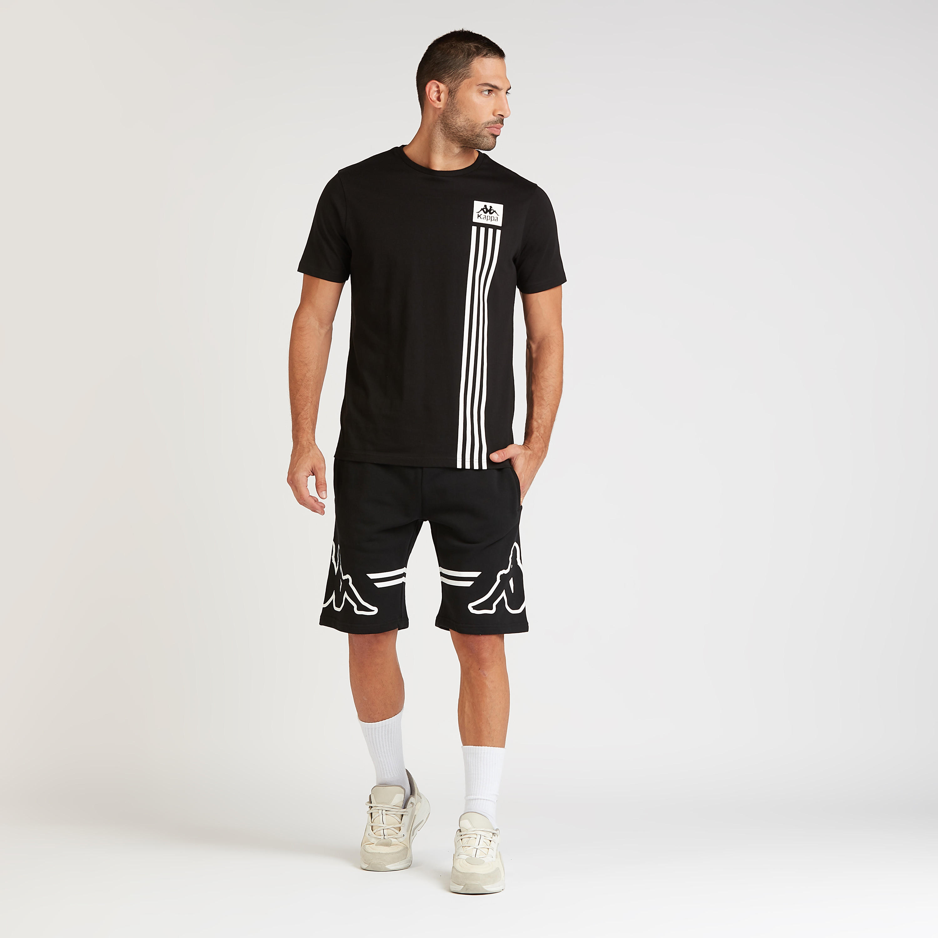 Kappa Printed Shorts with Pocket Detail and Drawstring-men-clothing-sportswearandactivewear-bottoms-image-2