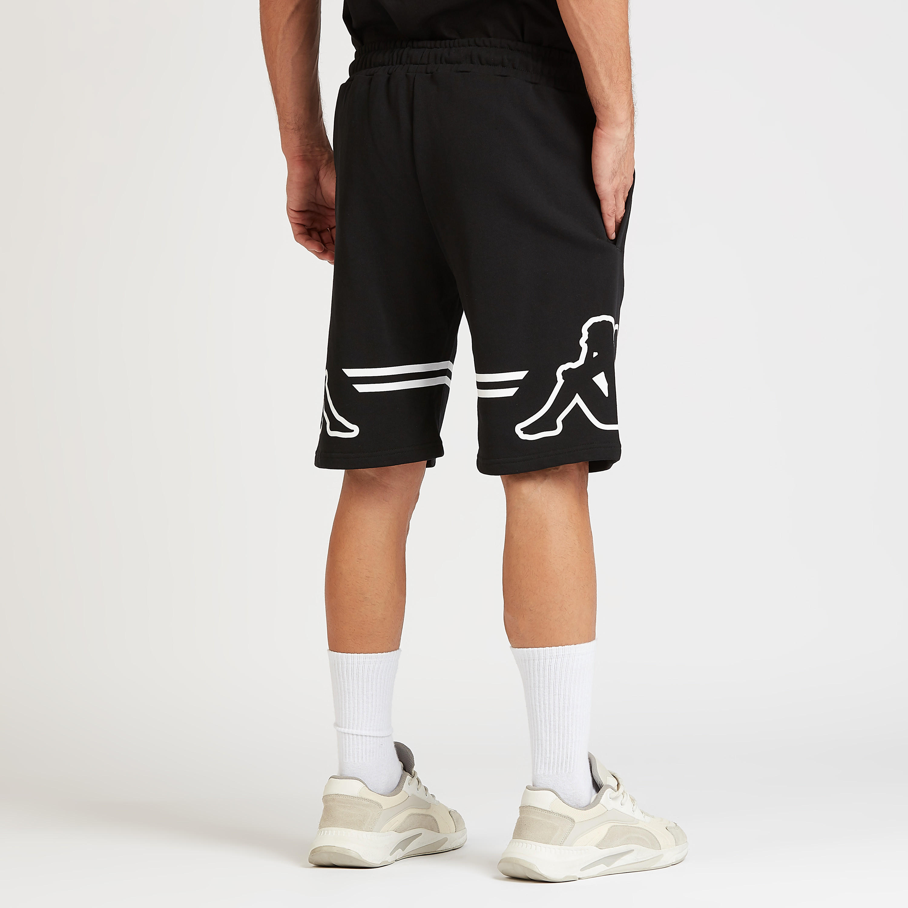Kappa Printed Shorts with Pocket Detail and Drawstring-men-clothing-sportswearandactivewear-bottoms-image-4